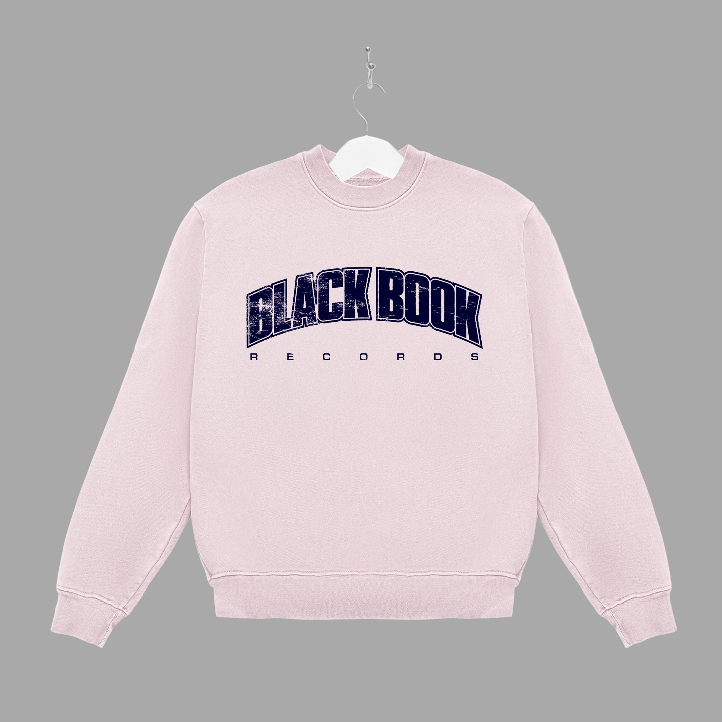 BLACK BOOK UNI - NAVY - CREWNECK - "PREMIUM-BOX FIT"