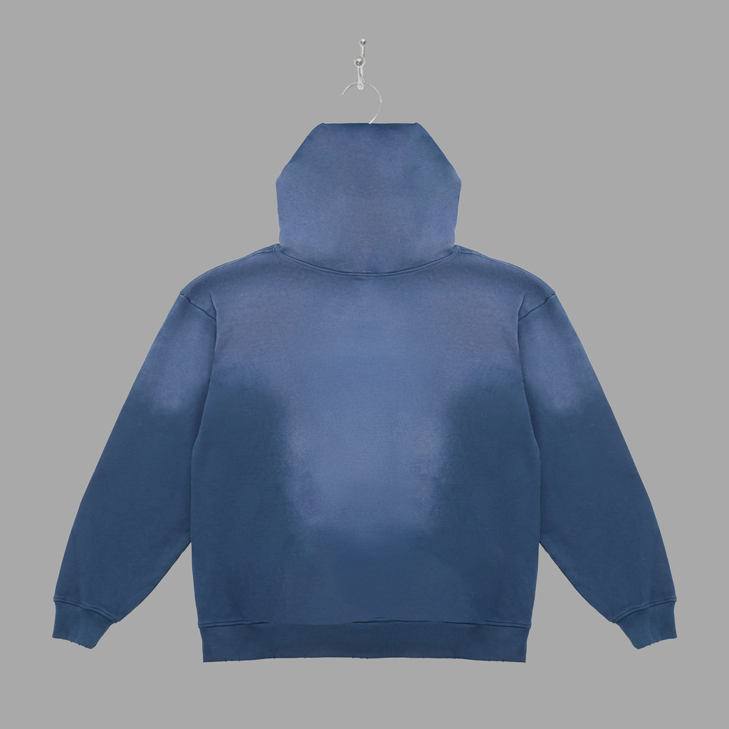 BLACK BOOK UNI - NAVY - HOODIE - "PREMIUM-BOX FIT"