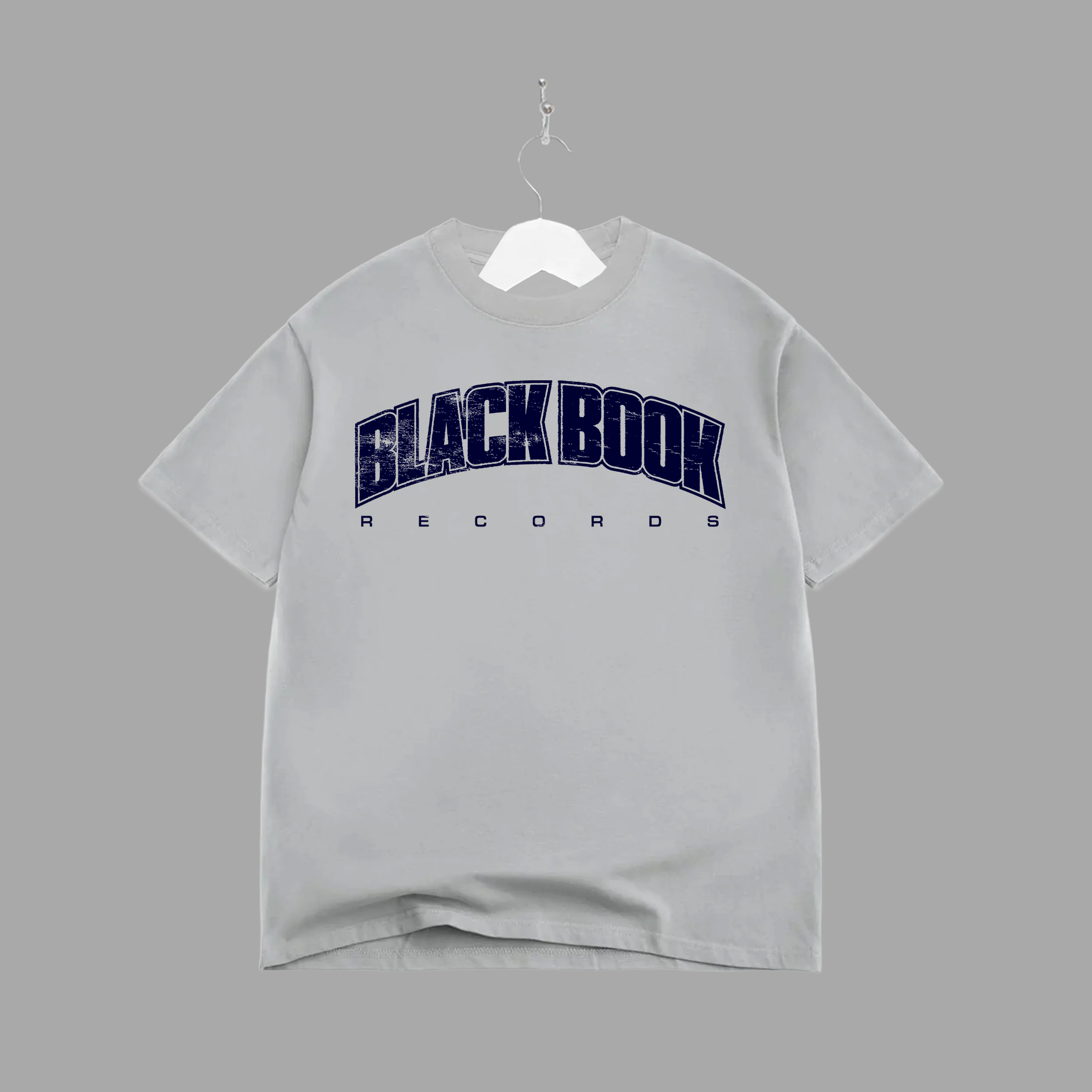 BLACK BOOK UNI - NAVY - TEE - "PREMIUM-BOX FIT"