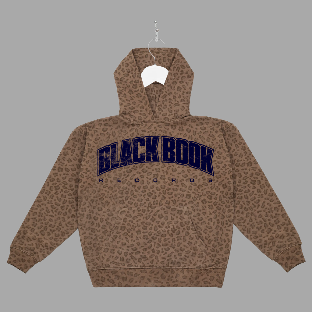 BLACK BOOK UNI - NAVY - HOODIE - "PREMIUM-BOX FIT"