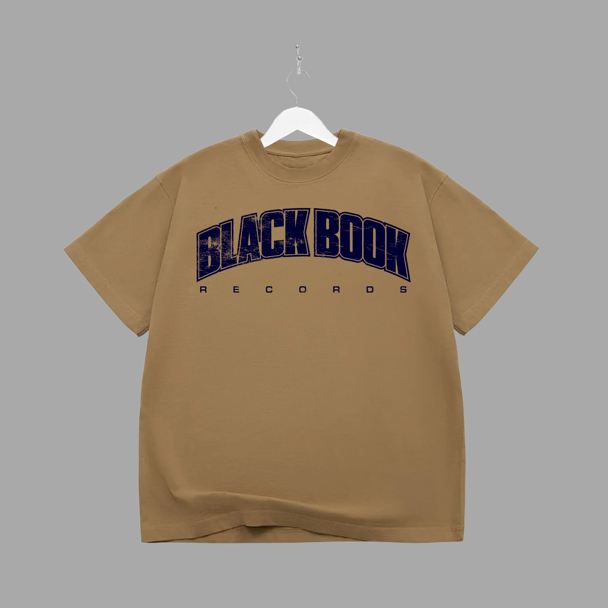 BLACK BOOK UNI - NAVY - TEE - "PREMIUM-BOX FIT"