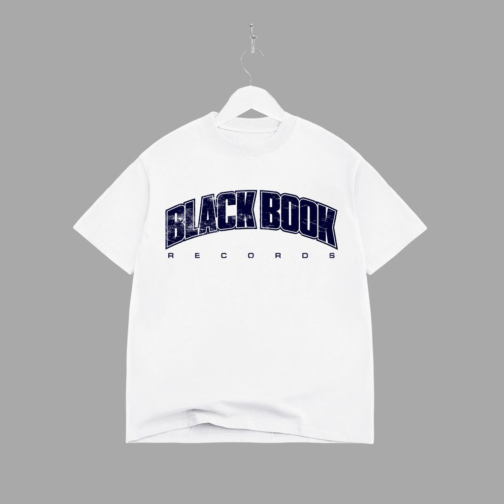 BLACK BOOK UNI - NAVY - TEE - "PREMIUM-BOX FIT"