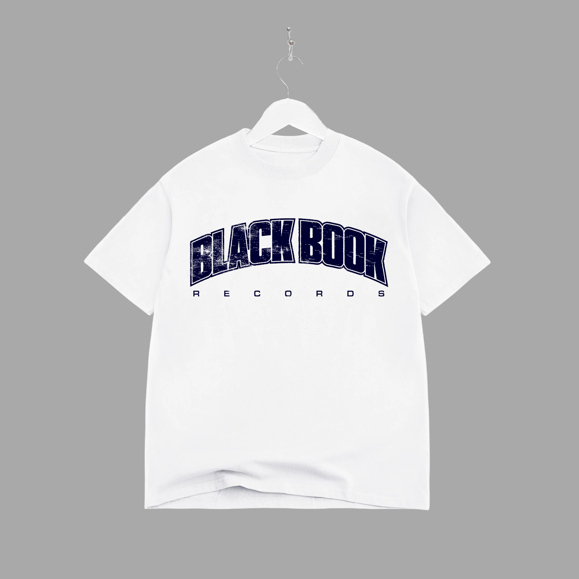 BLACK BOOK UNI - NAVY - TEE - "PREMIUM-BOX FIT"