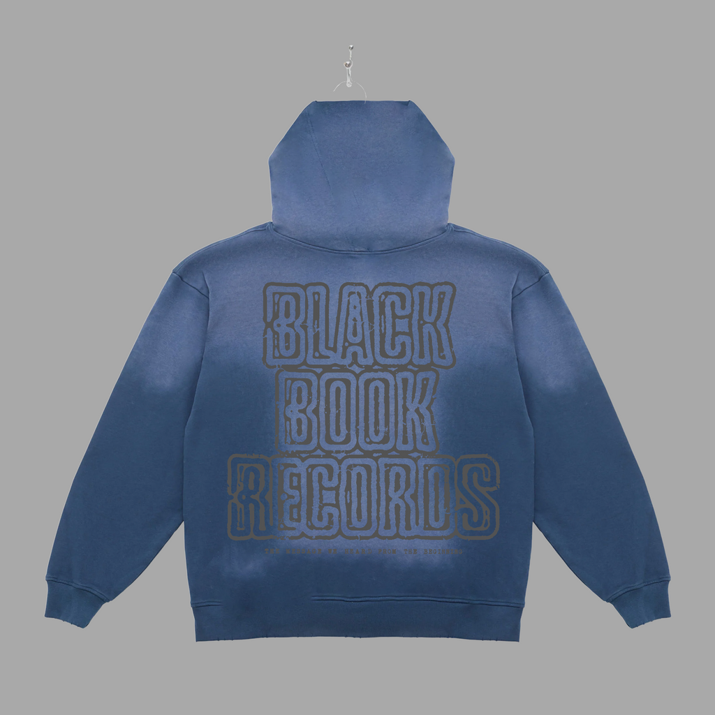 BBR DISTRESSED - HOODIE - "PREMIUM-BOX FIT"
