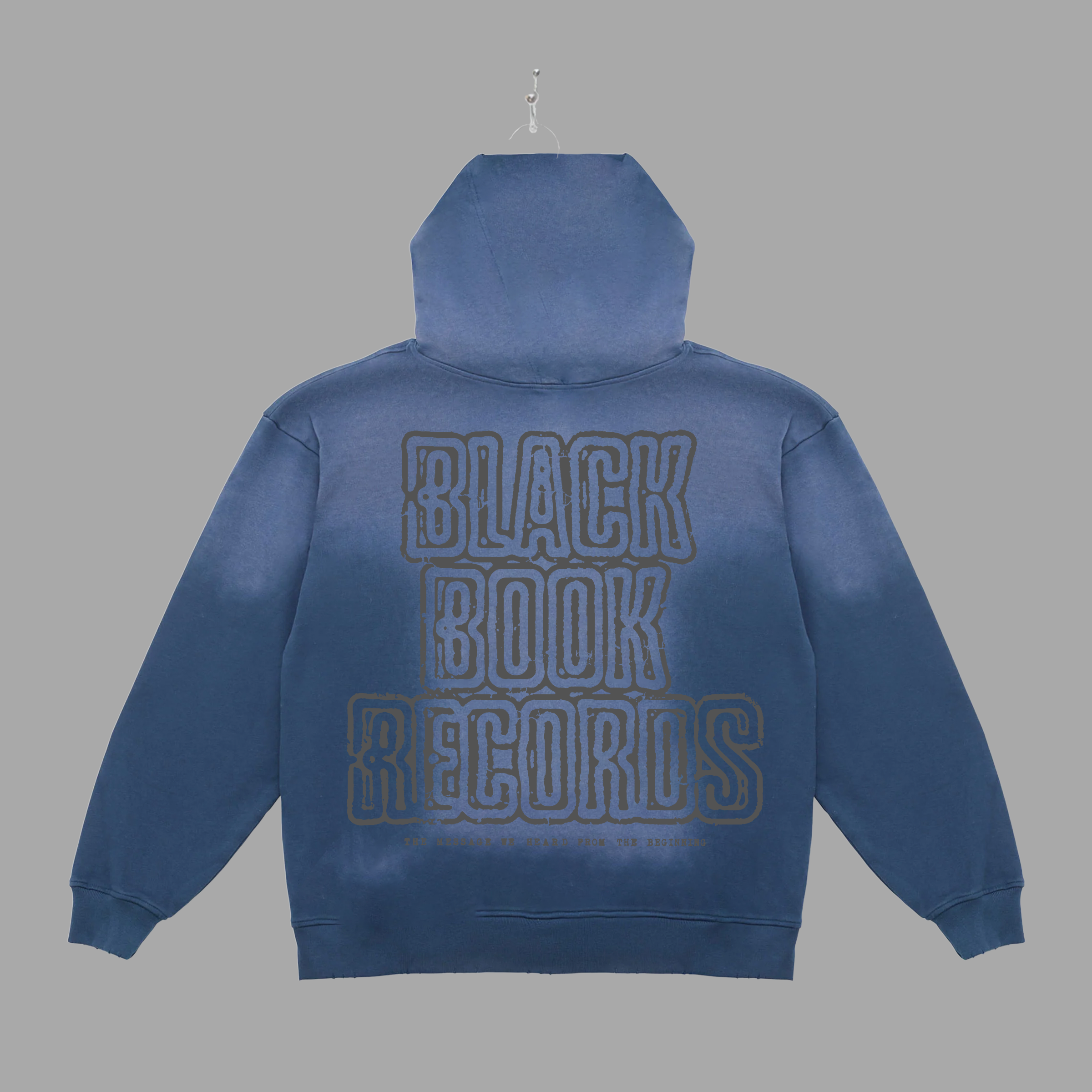 BBR DISTRESSED - HOODIE - "PREMIUM-BOX FIT"
