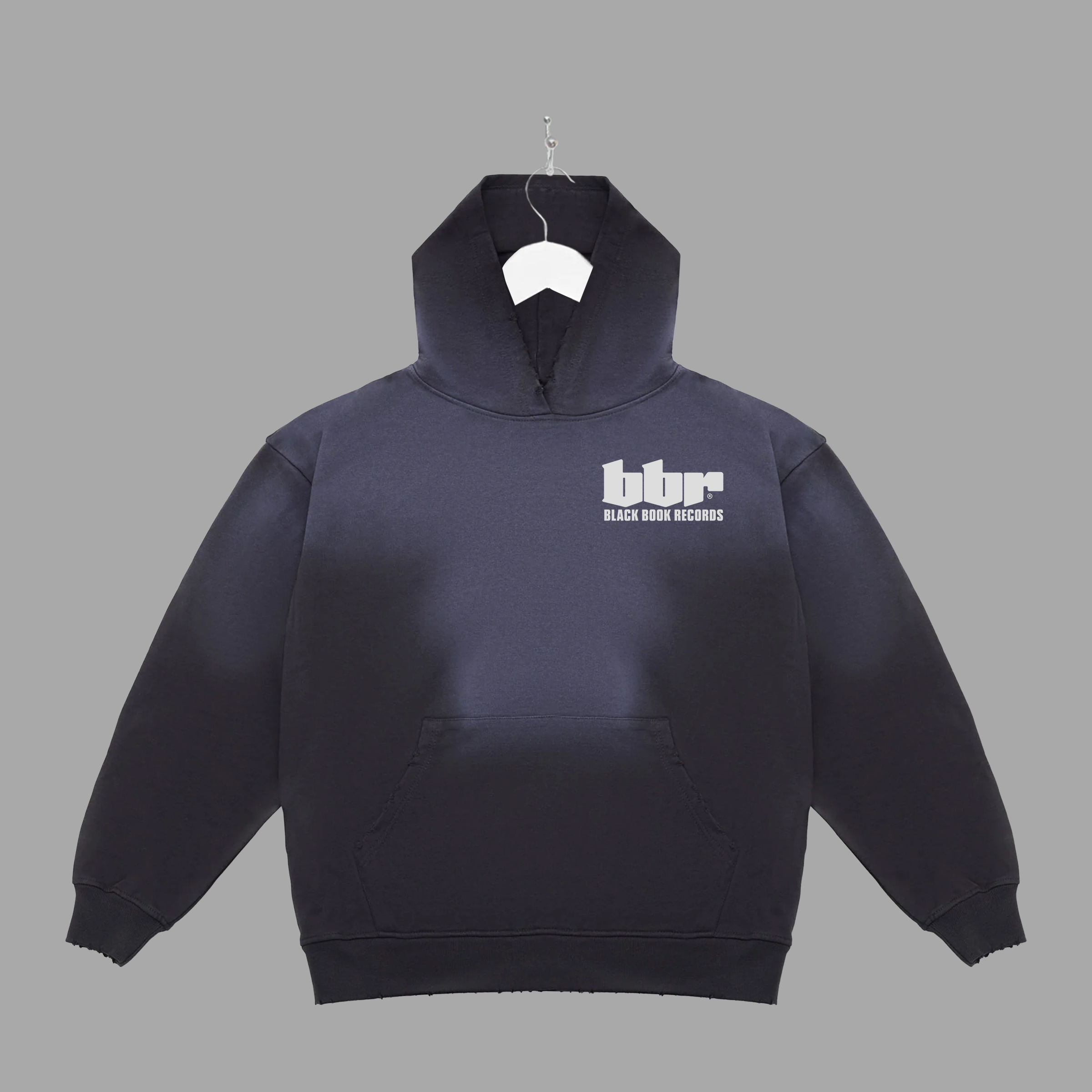 BBR - WHITE - HOODIE - "PREMIUM-BOX FIT"