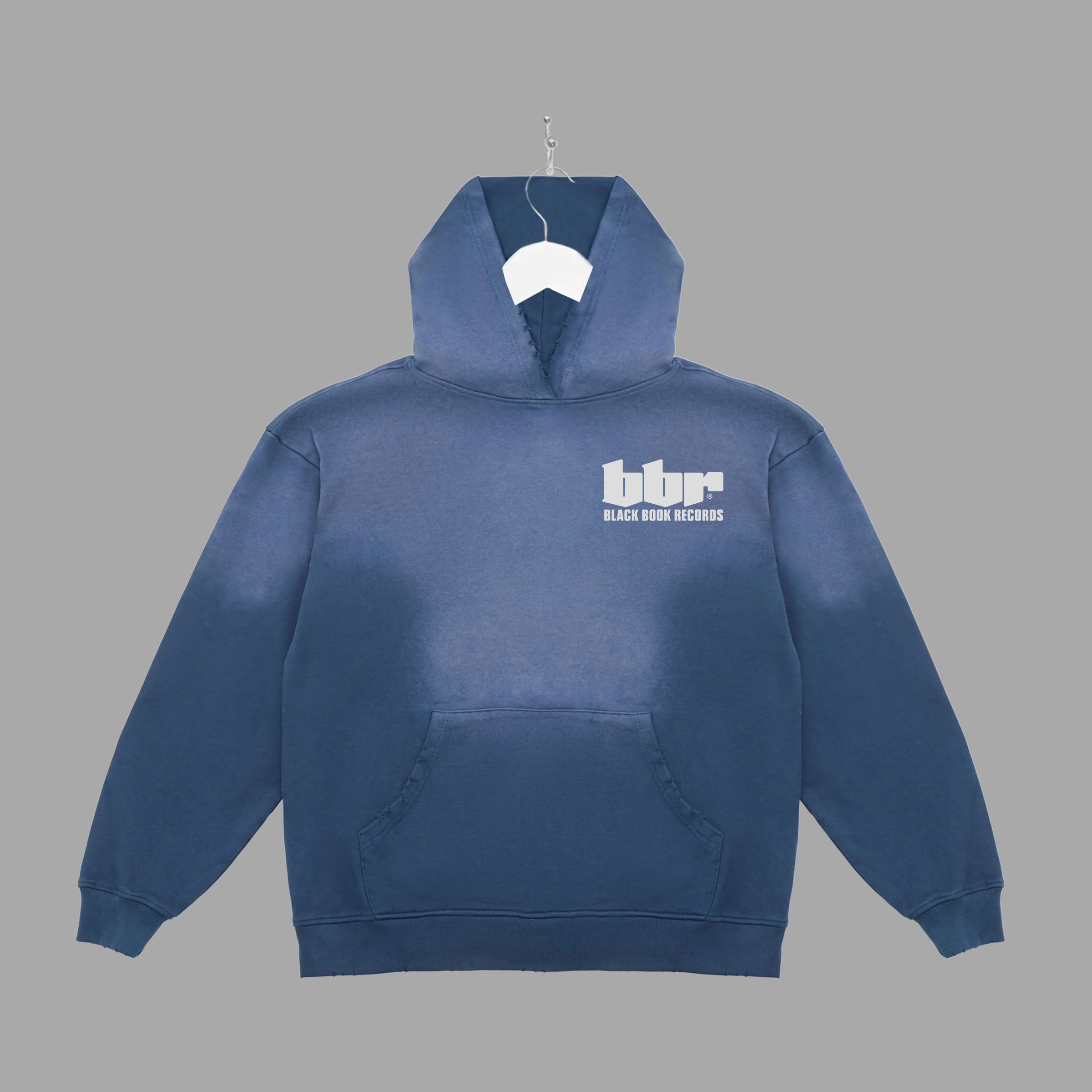BBR - WHITE - HOODIE - "PREMIUM-BOX FIT"
