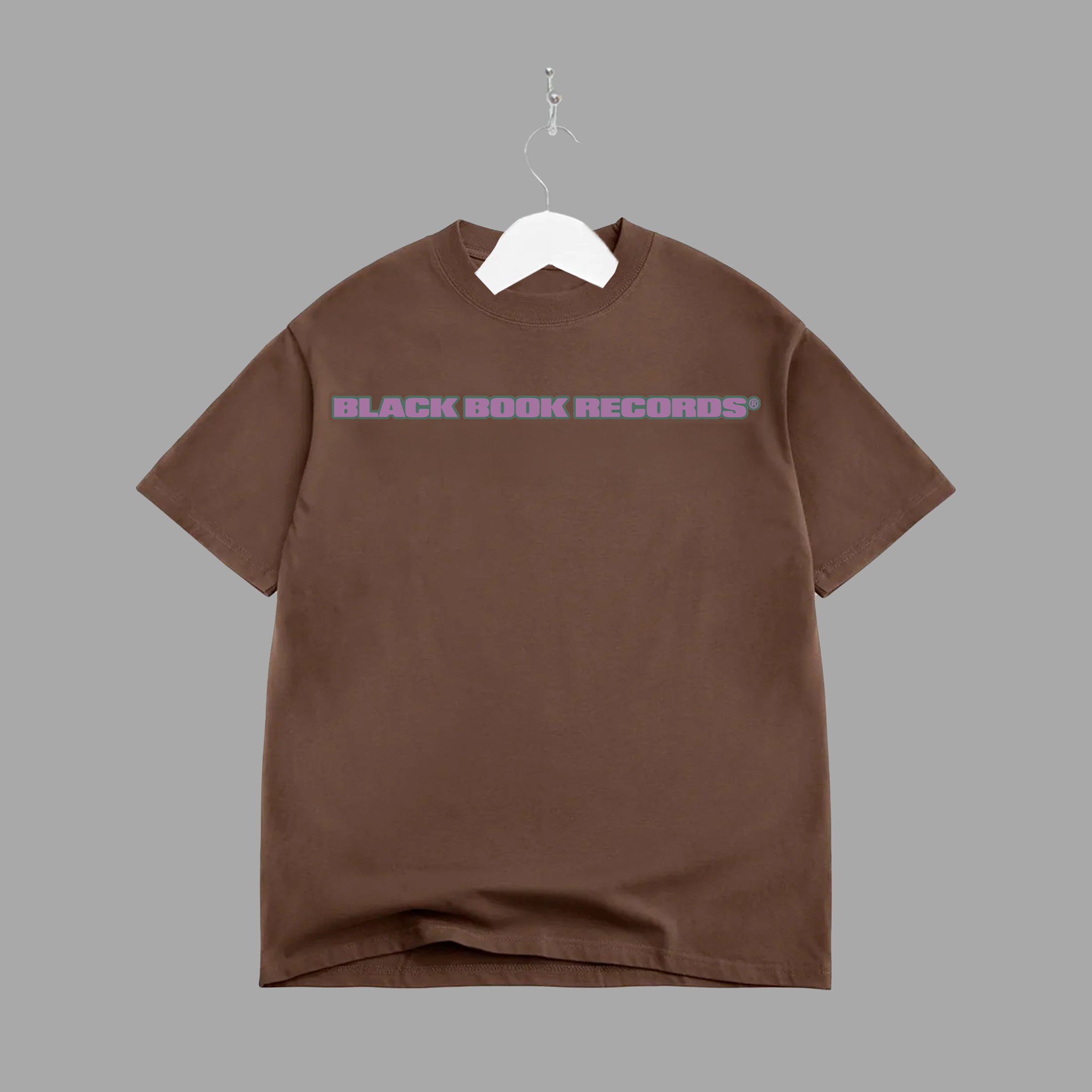 B HAND - PURPLE TEE - "PREMIUM-BOX FIT"