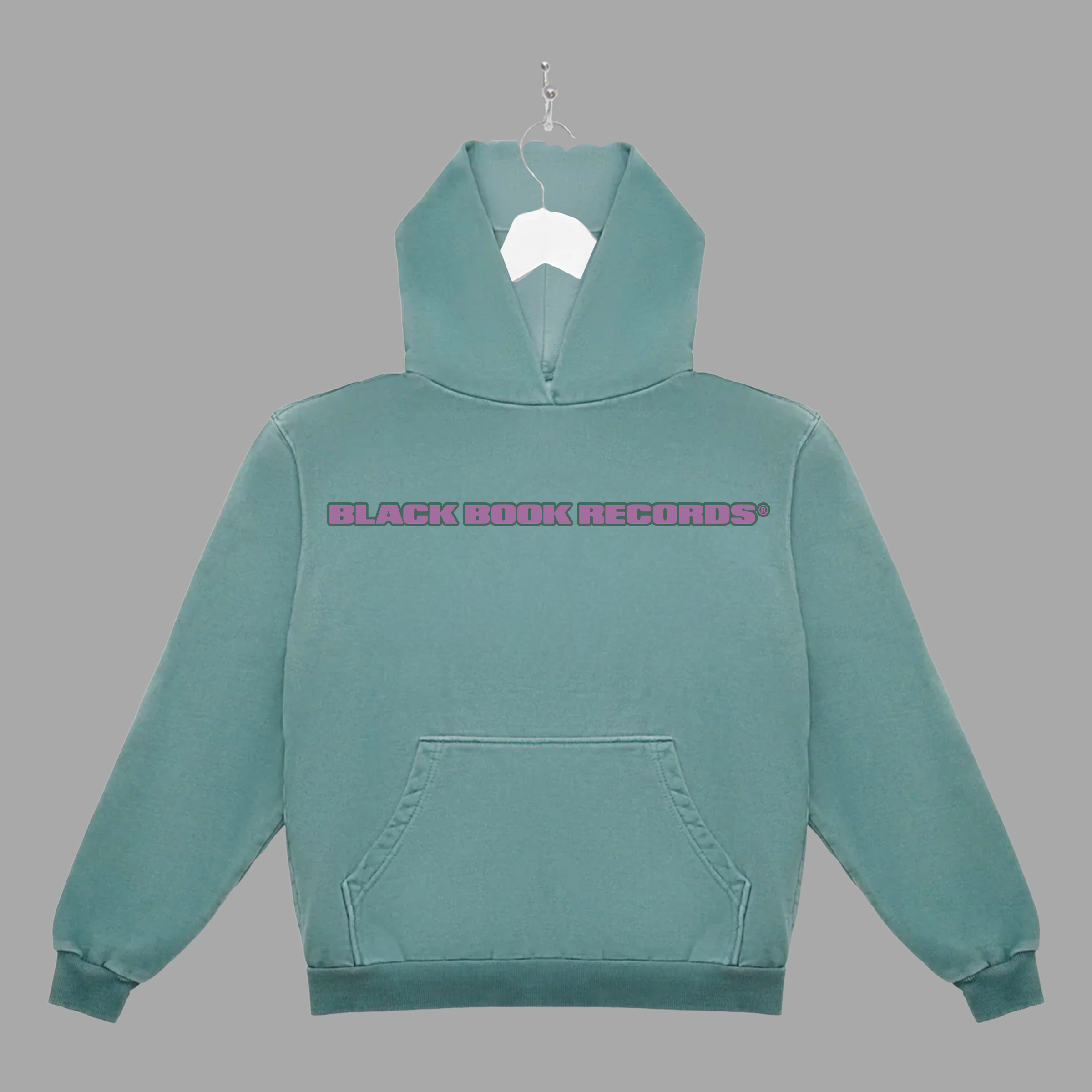 B HAND - PURPLE - HOODIE - "PREMIUM-BOX FIT"