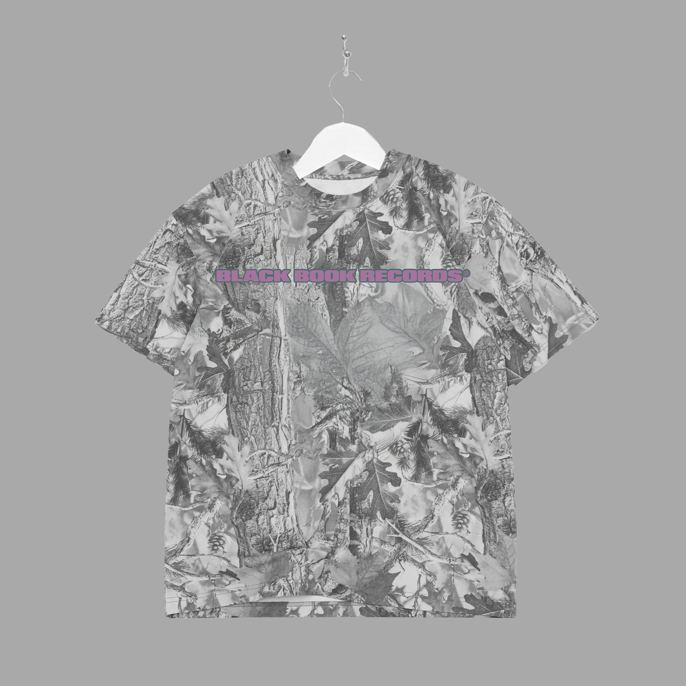 B HAND - PURPLE TEE - "PREMIUM-BOX FIT"