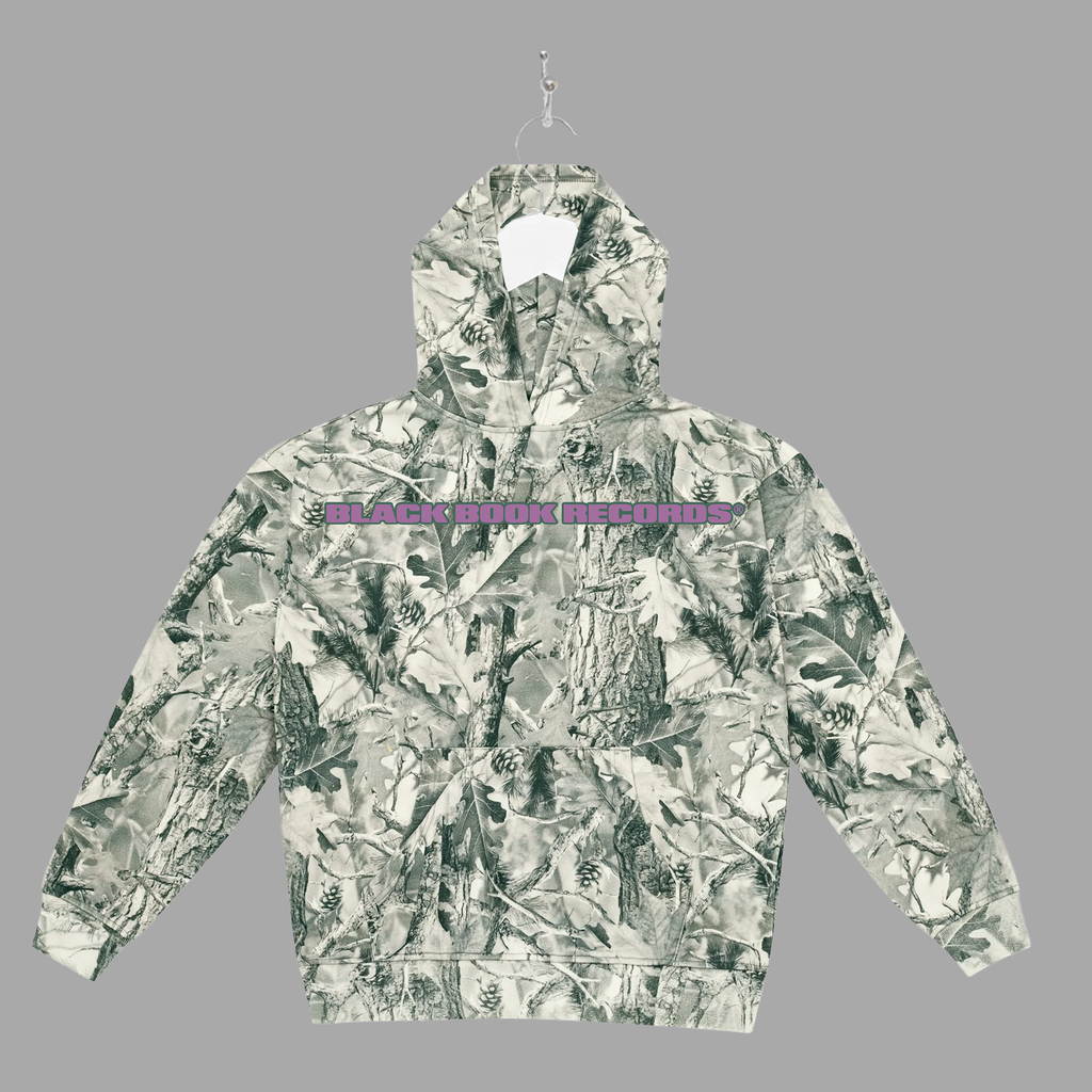 B HAND - PURPLE - HOODIE - "PREMIUM-BOX FIT"
