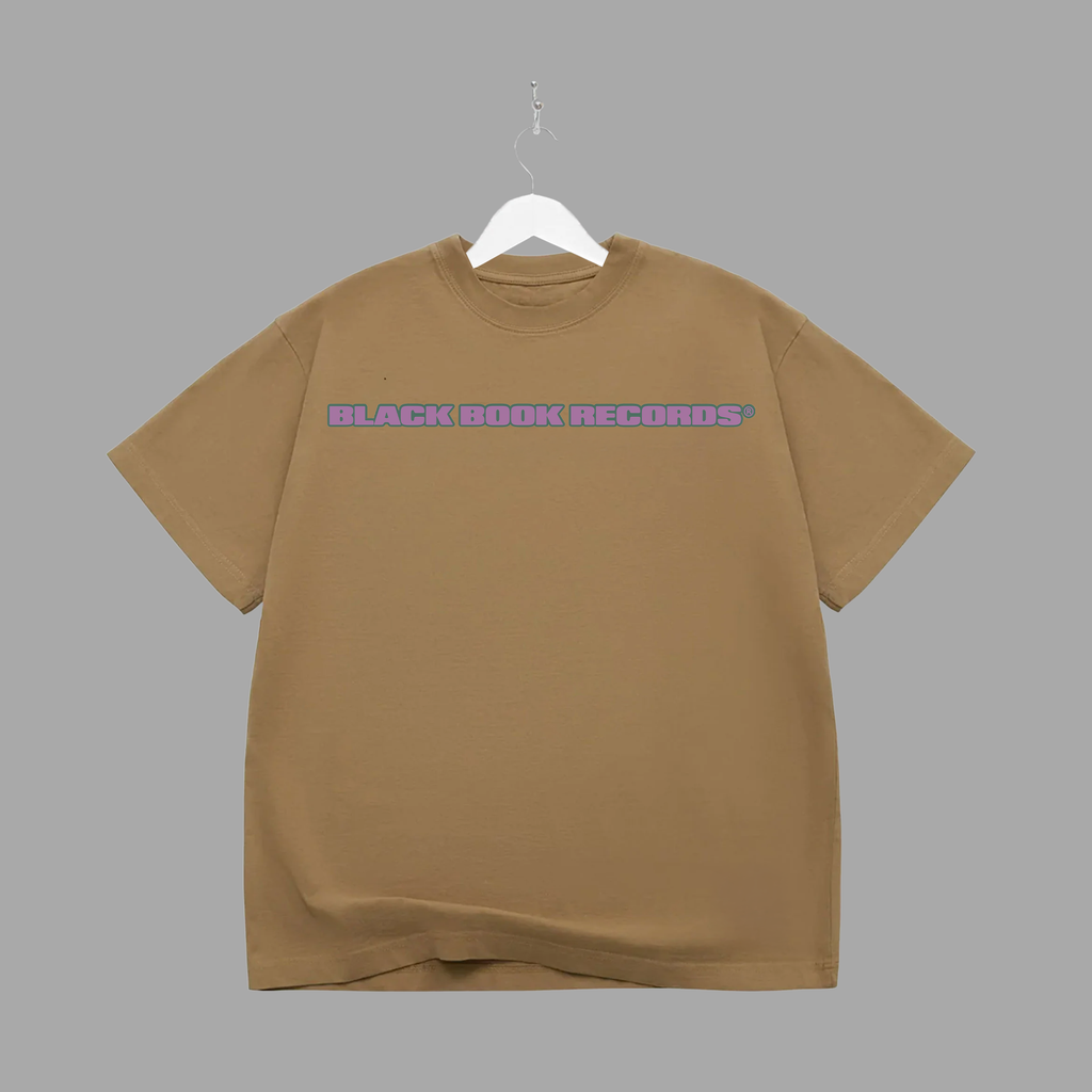 B HAND - PURPLE TEE - "PREMIUM-BOX FIT"