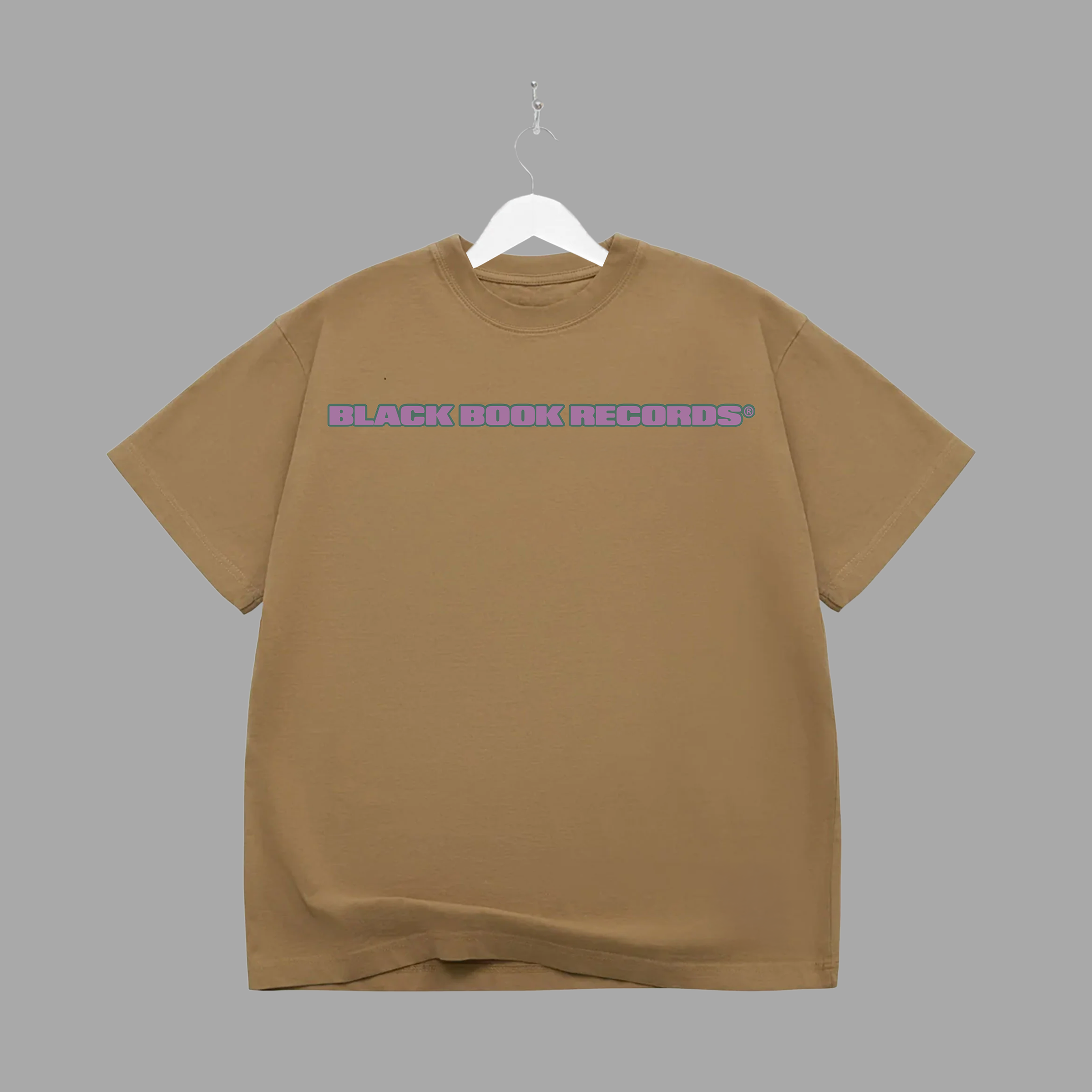 B HAND - PURPLE TEE - "PREMIUM-BOX FIT"