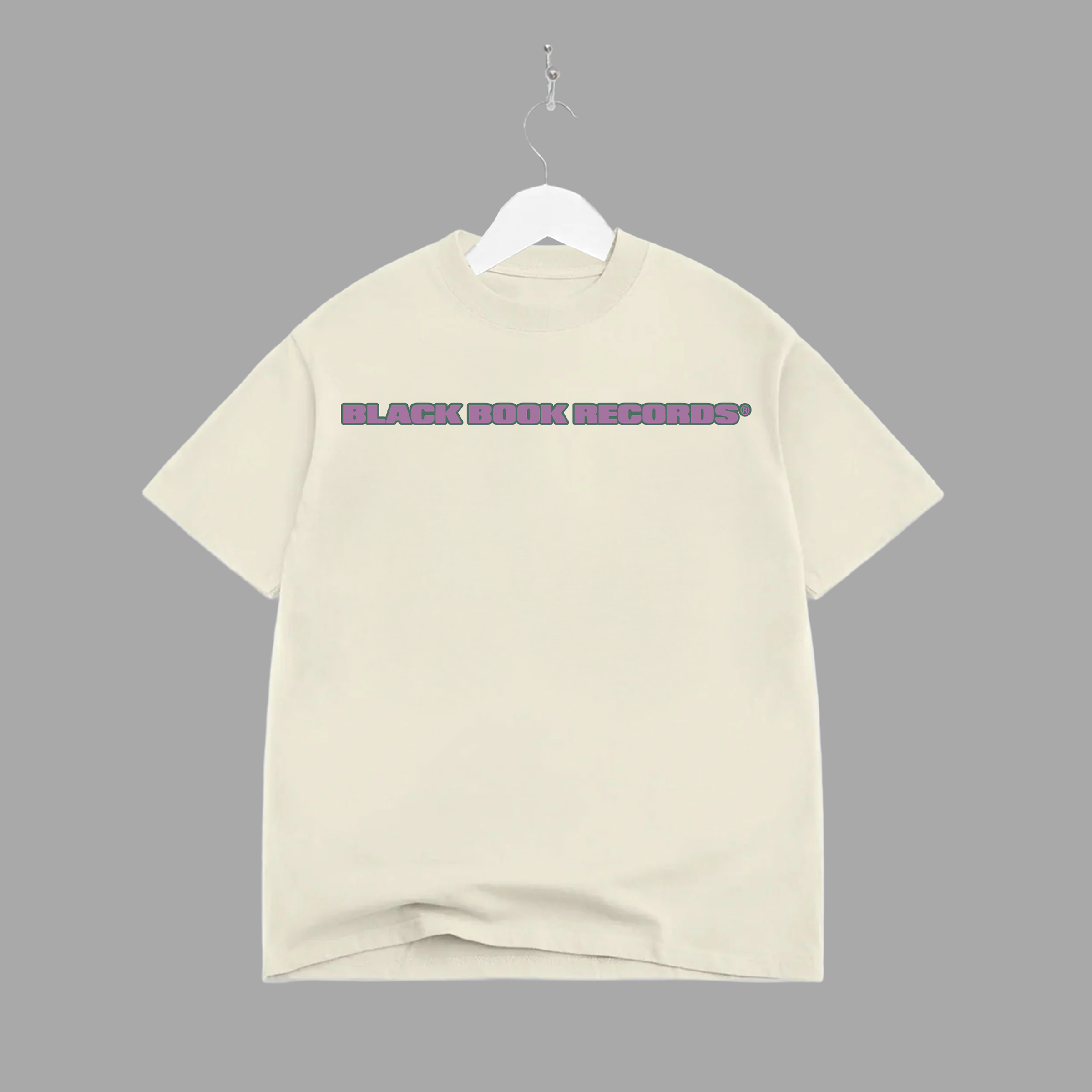B HAND - PURPLE TEE - "PREMIUM-BOX FIT"
