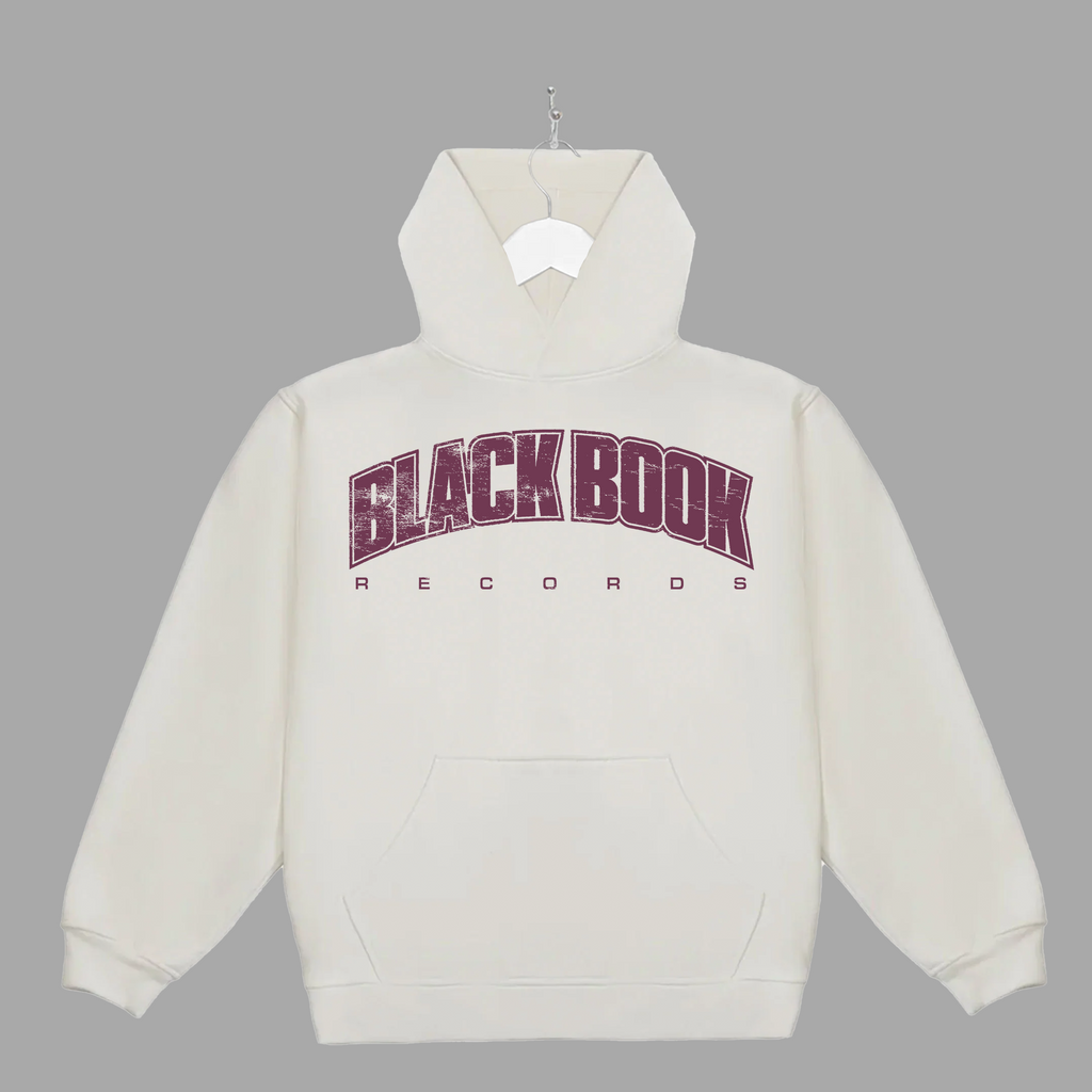 BLACK BOOK UNI - PURPLE - HOODIE - "PREMIUM-BOX FIT"