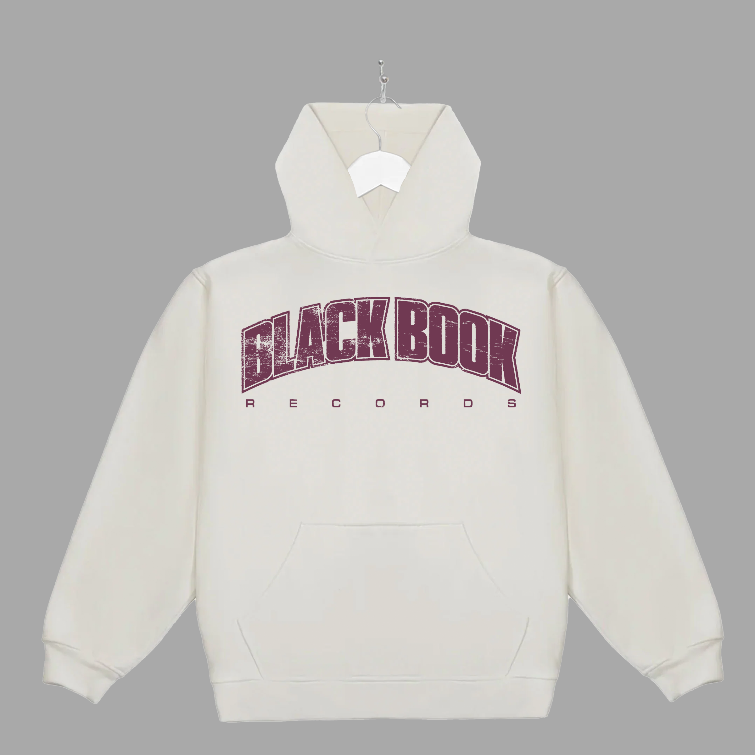 BLACK BOOK UNI - PURPLE - HOODIE - "PREMIUM-BOX FIT"