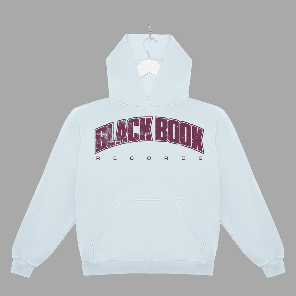 BLACK BOOK UNI - PURPLE - HOODIE - "PREMIUM-BOX FIT"