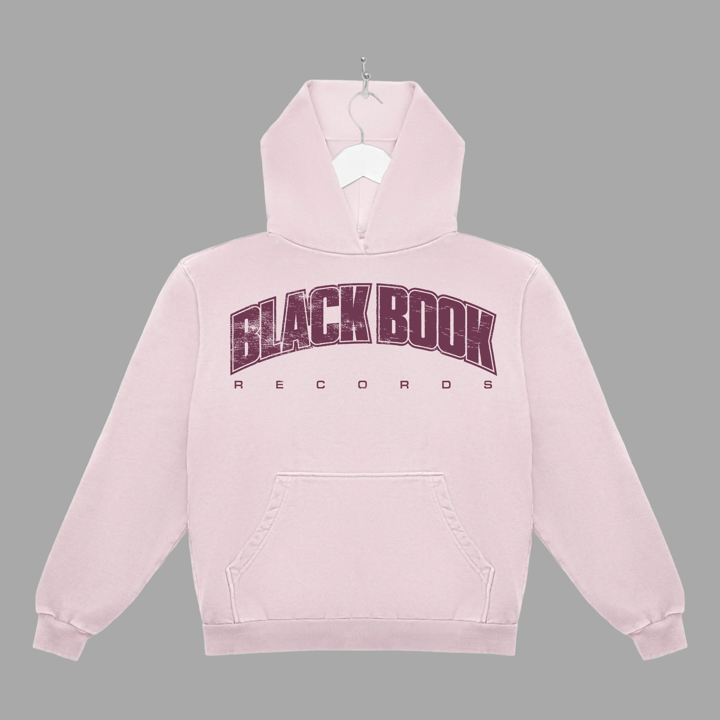 BLACK BOOK UNI - PURPLE - HOODIE - "PREMIUM-BOX FIT"