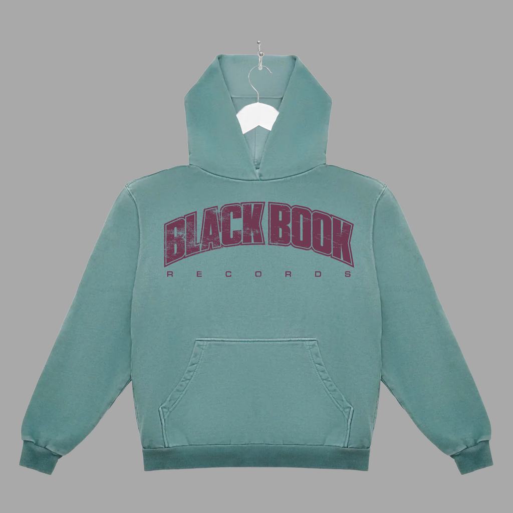 BLACK BOOK UNI - PURPLE - HOODIE - "PREMIUM-BOX FIT"