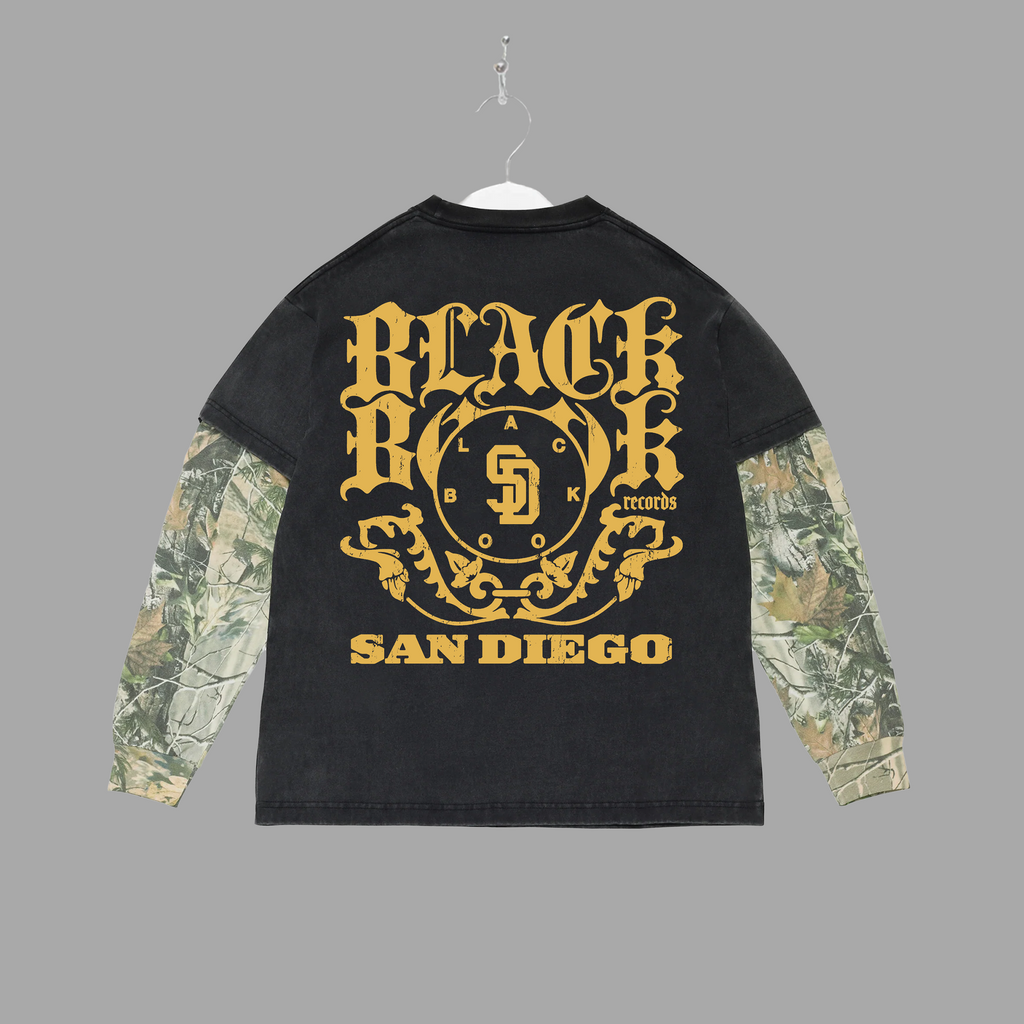SAN DIEGO - BLACK BOOK - 2FER LONGSLEEVE