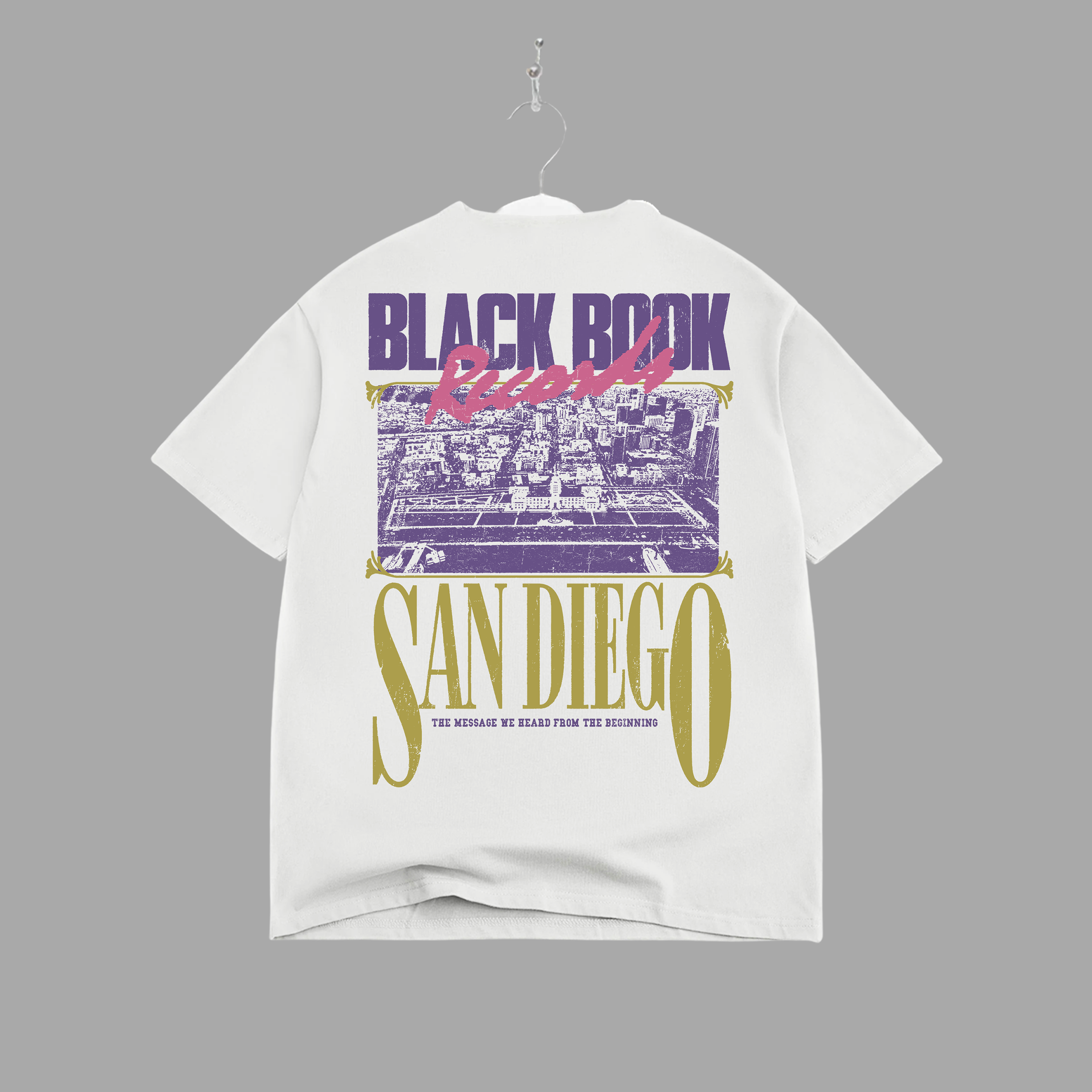 SAN DIEGO IMAGE TEE BLANC WHITE