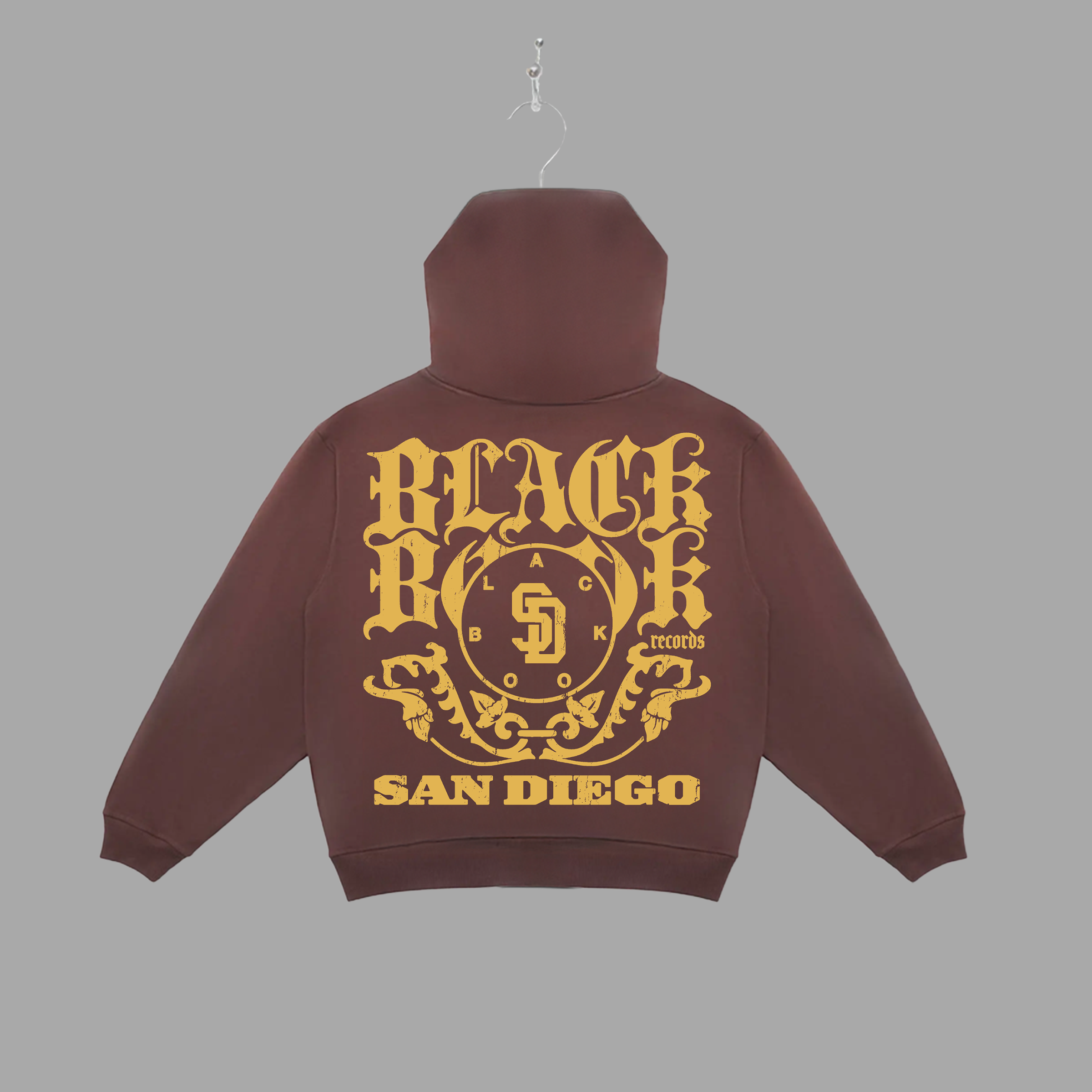SAN DIEGO x BLACK BOOK ZIP-UP HOODIE