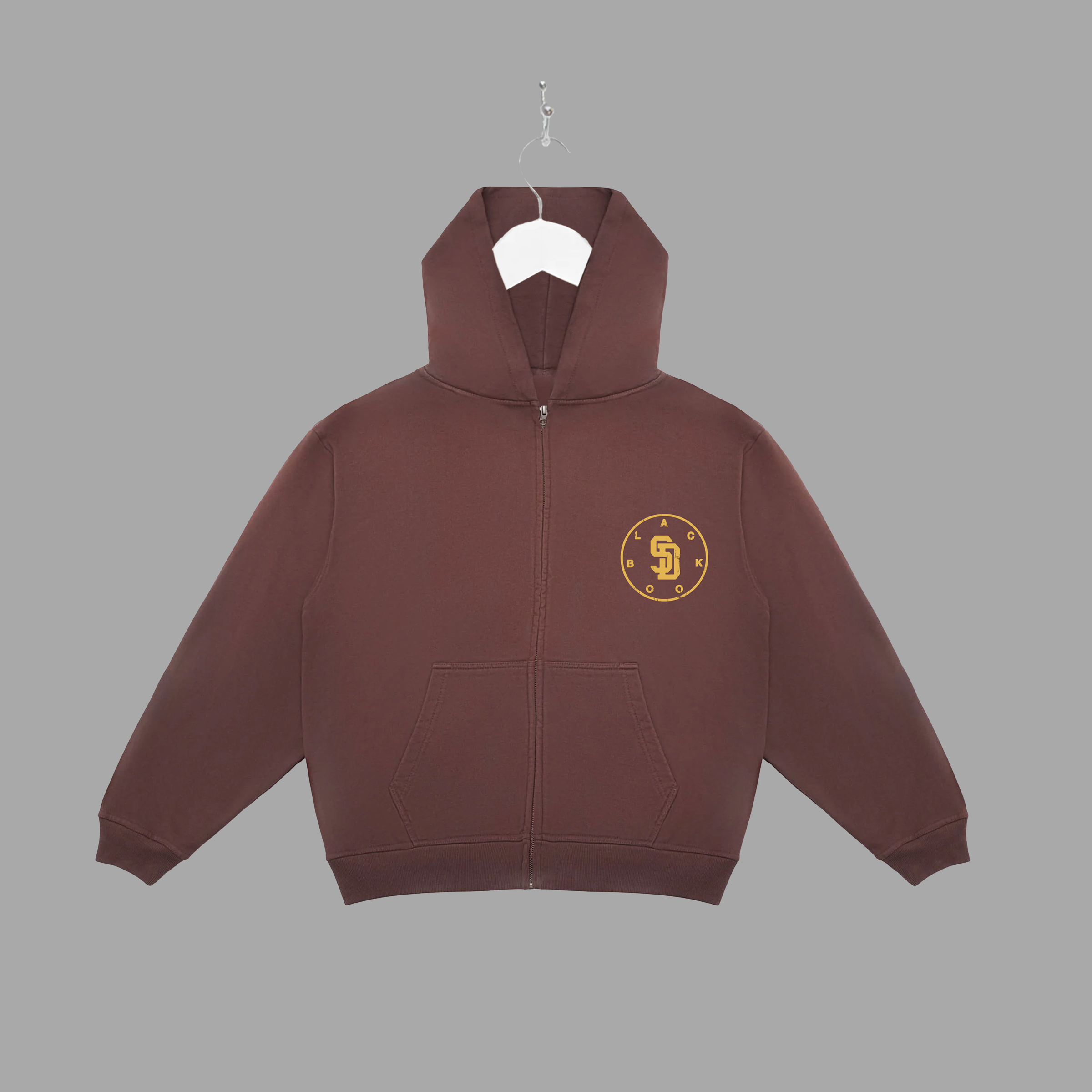 SAN DIEGO x BLACK BOOK ZIP-UP HOODIE