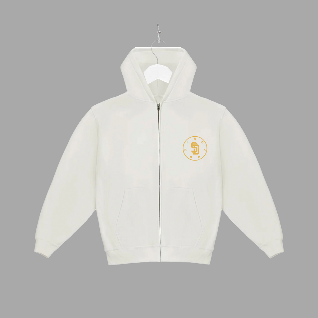 SAN DIEGO x BLACK BOOK ZIP-UP HOODIE