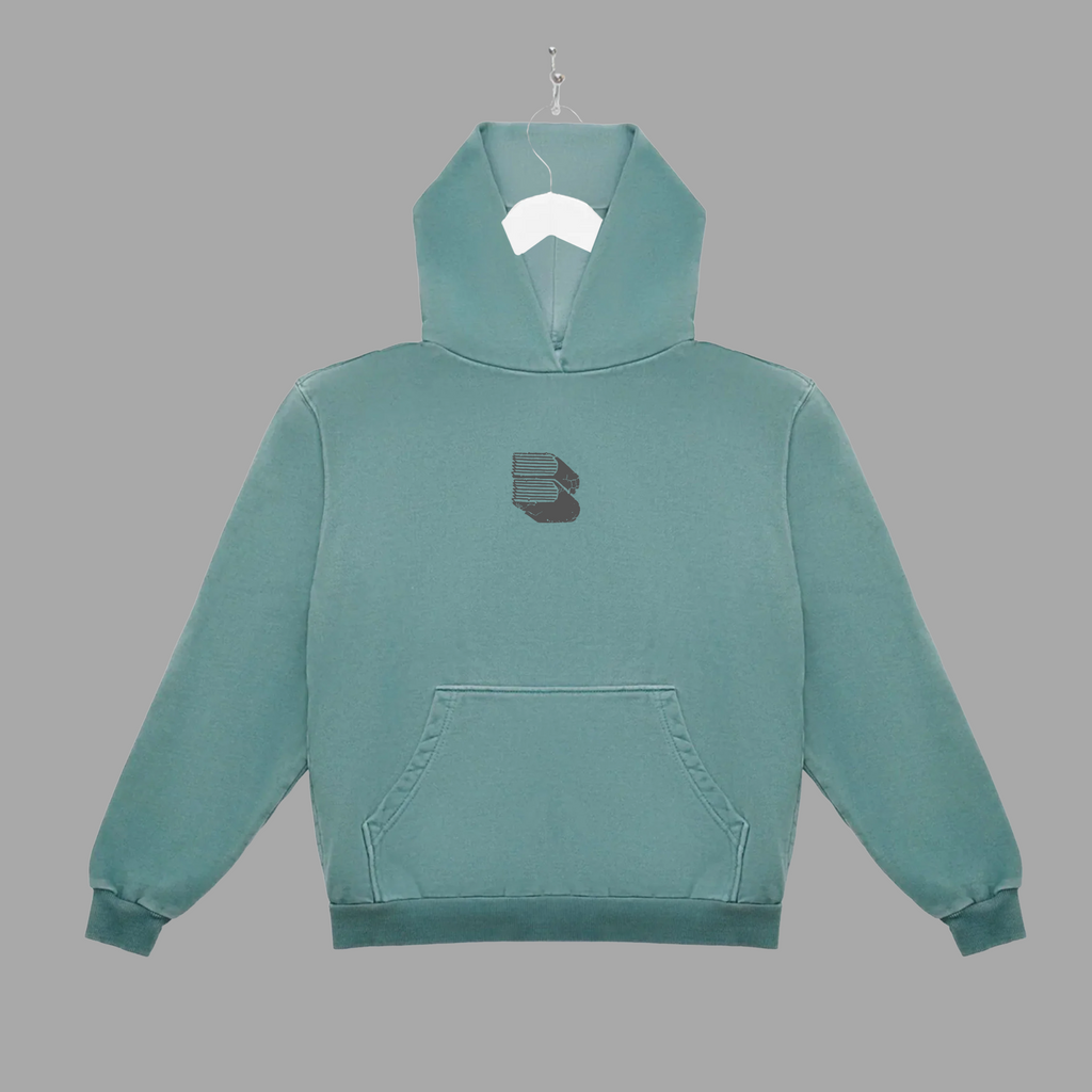 BBR DISTRESSED - HOODIE - "PREMIUM-BOX FIT"