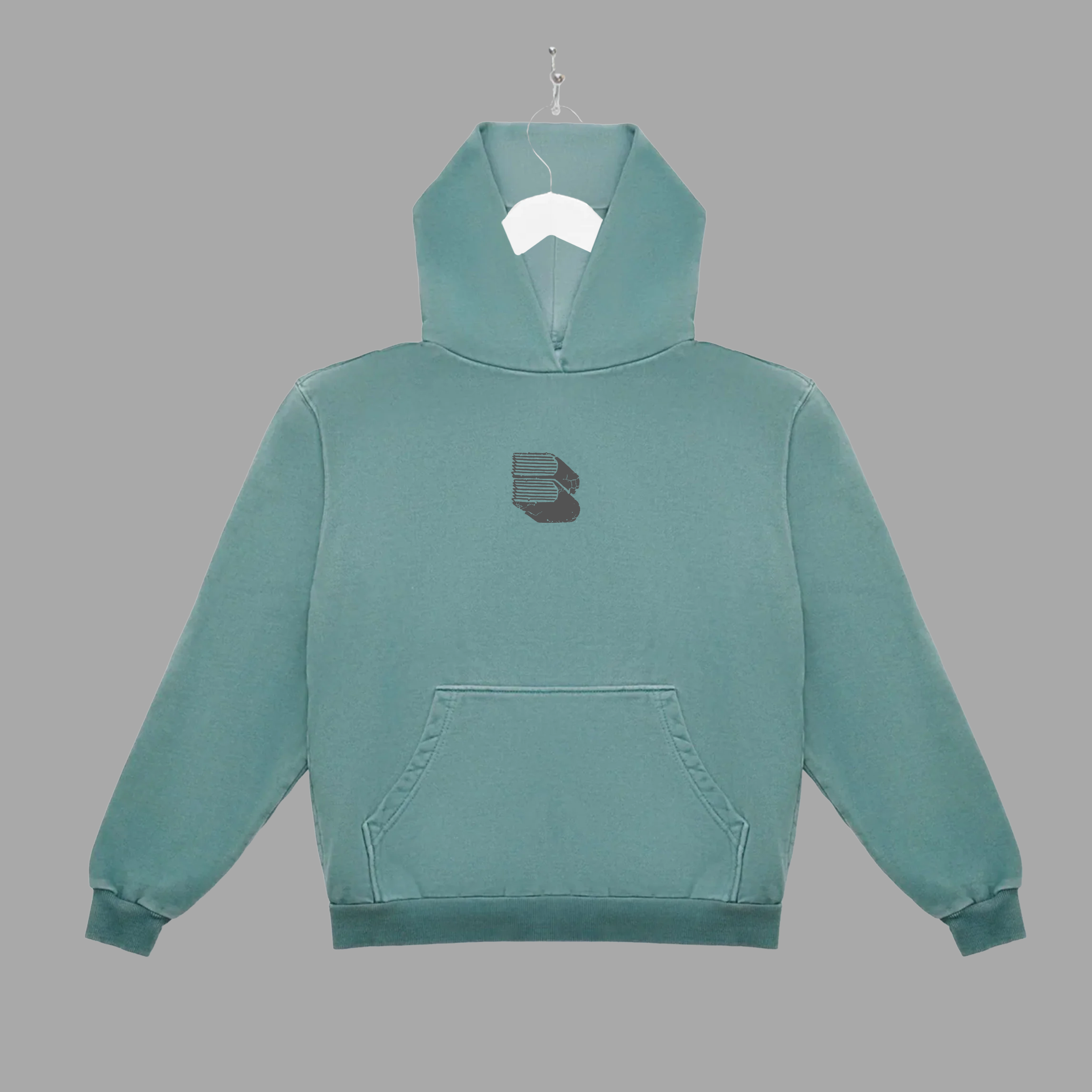 BBR DISTRESSED - HOODIE - "PREMIUM-BOX FIT"