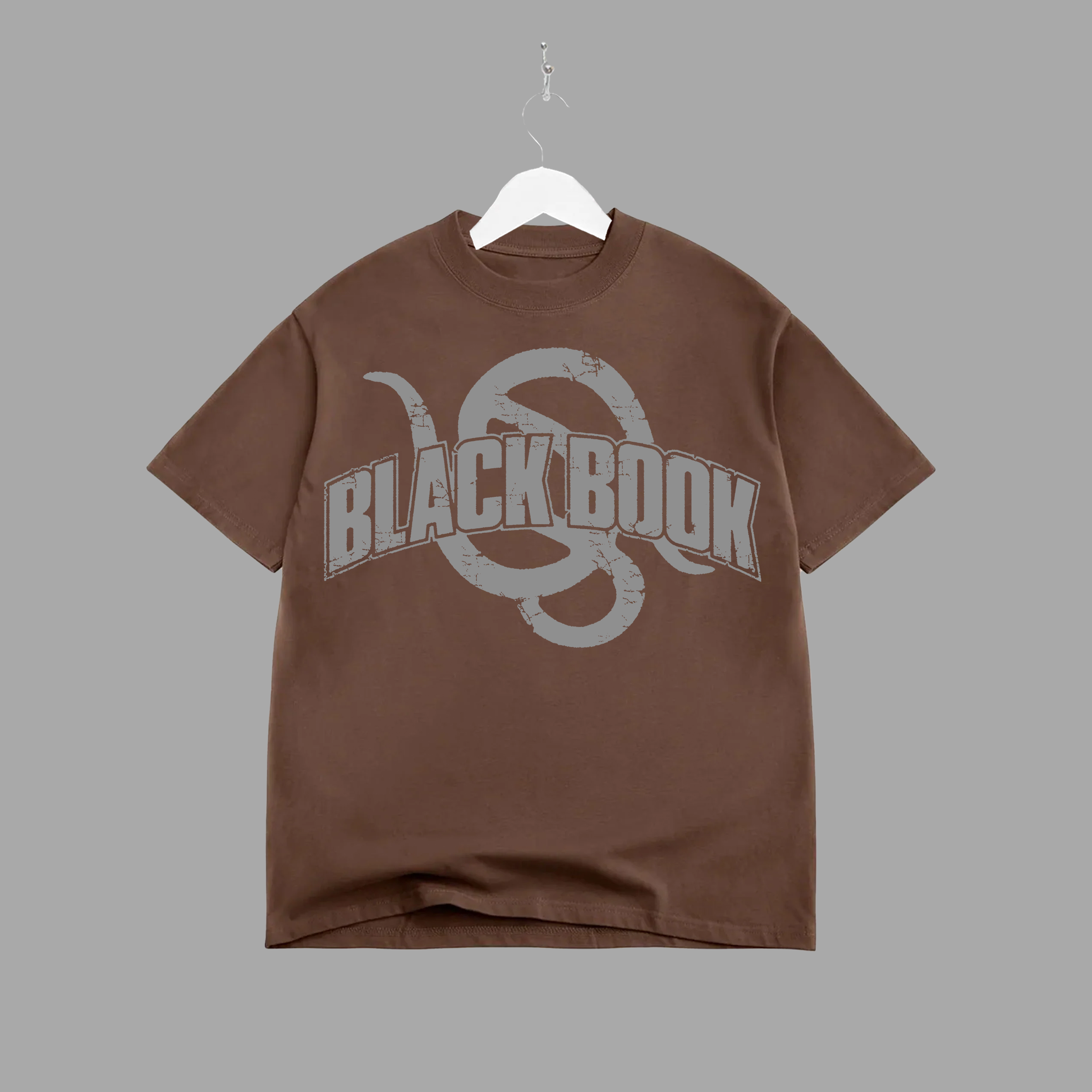 SNAKE - GREY - TEE - "PREMIUM-BOX FIT"