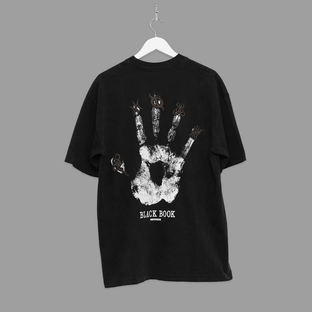 Hand Print Tee -"PREMIUM" OVERSIZED FIT