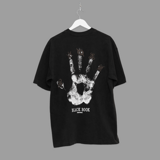 "PREMIUM" OVERSIZED Hand Print Tee