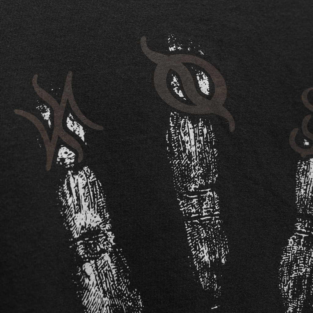 Hand Print Tee -"PREMIUM" OVERSIZED FIT