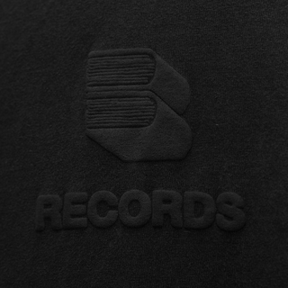 "PREMIUM" OVERSIZED THE MESSAGE TEE - BLACK