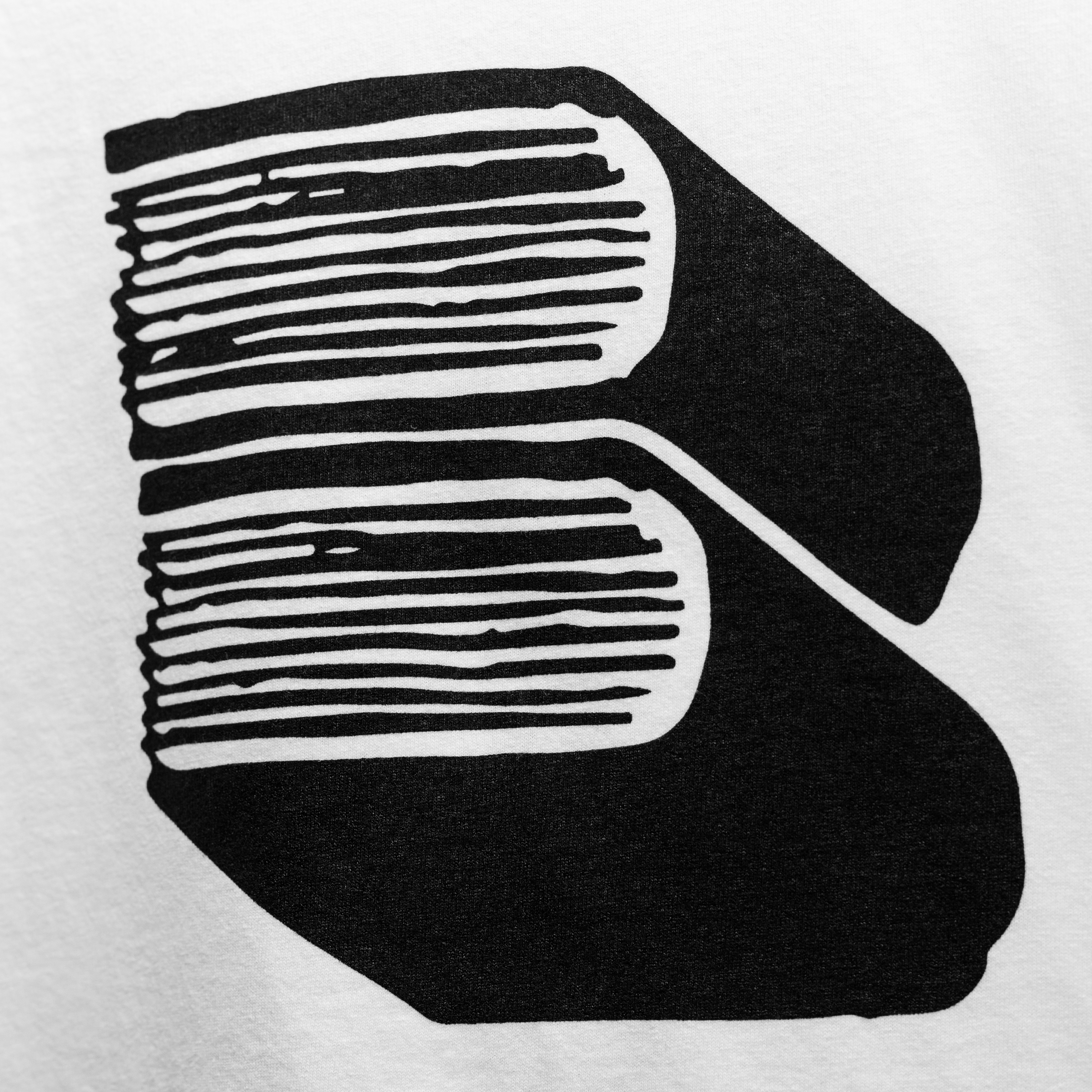 RECORDS BOOK TEE - BLACK/WHITE - "PREMIUM" OVERSIZED FIT