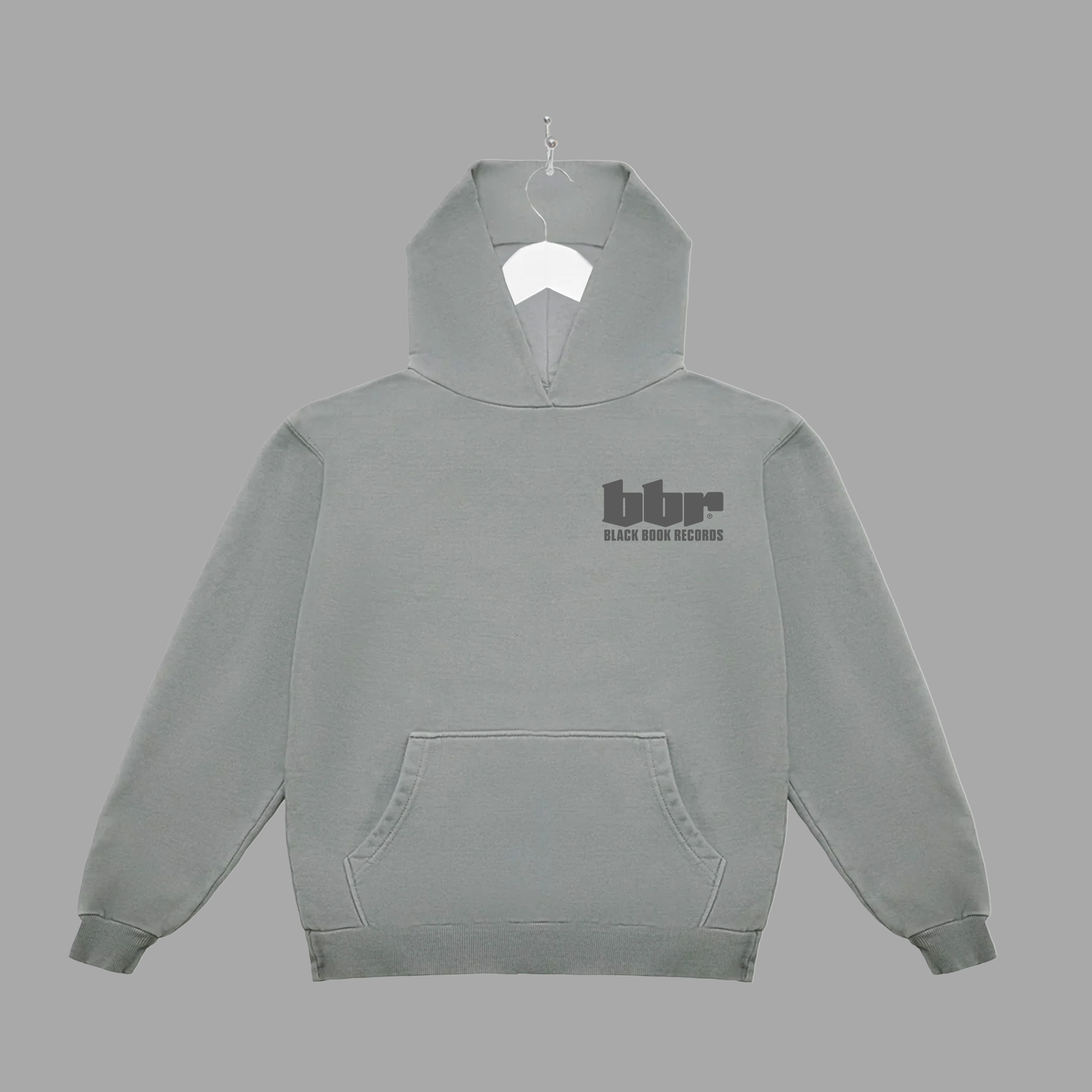 BBR - GREY - HOODIE - "PREMIUM-BOX FIT"
