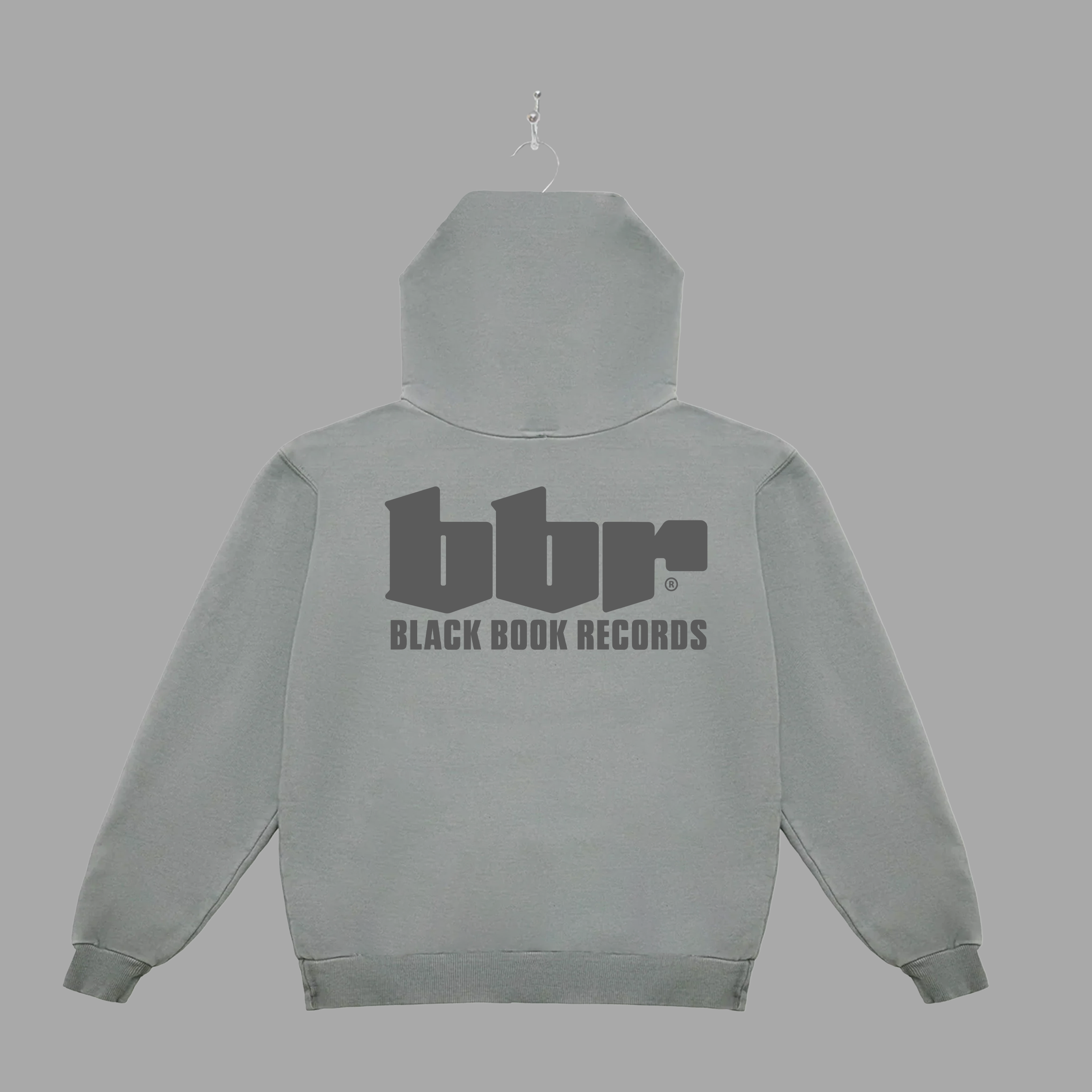BBR - GREY - HOODIE - "PREMIUM-BOX FIT"