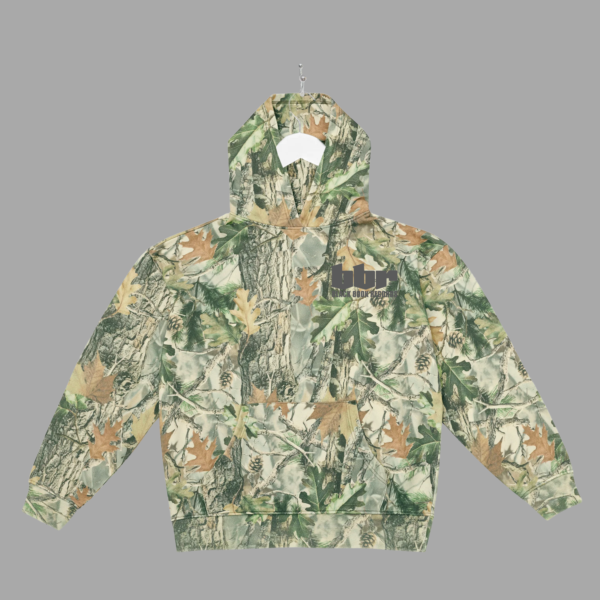 BBR - GREY - HOODIE - "PREMIUM-BOX FIT"
