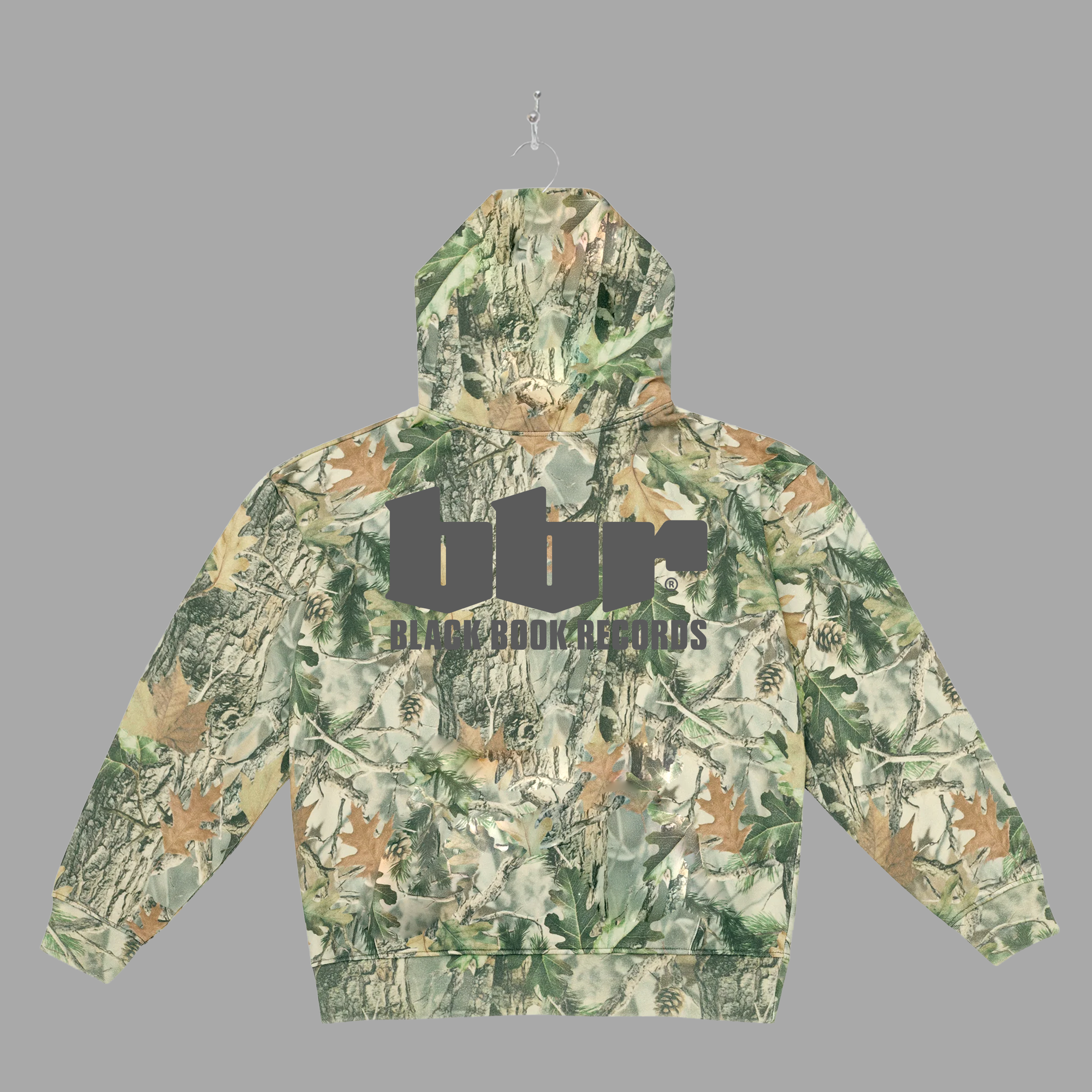 BBR - GREY - HOODIE - "PREMIUM-BOX FIT"