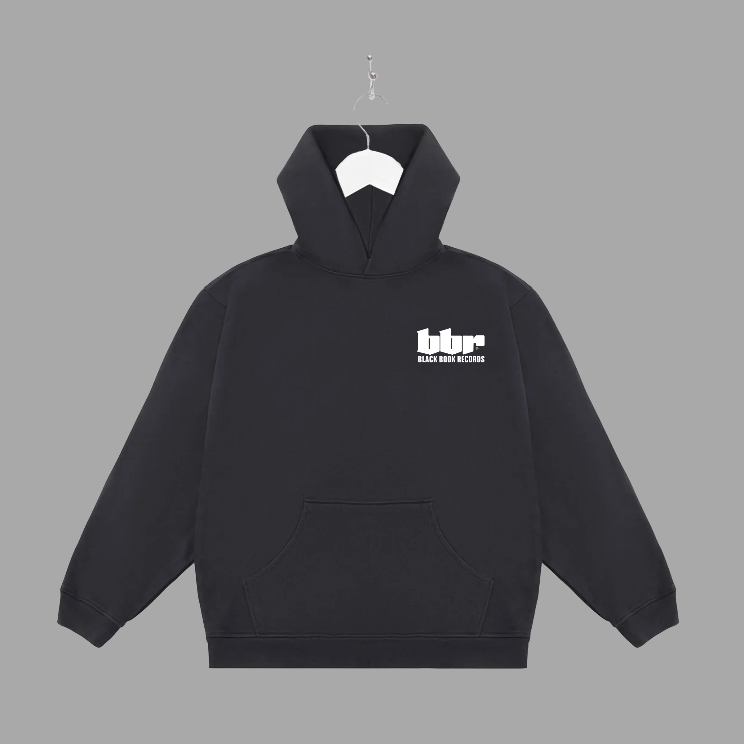 BBR - WHITE - HOODIE - "PREMIUM-BOX FIT"