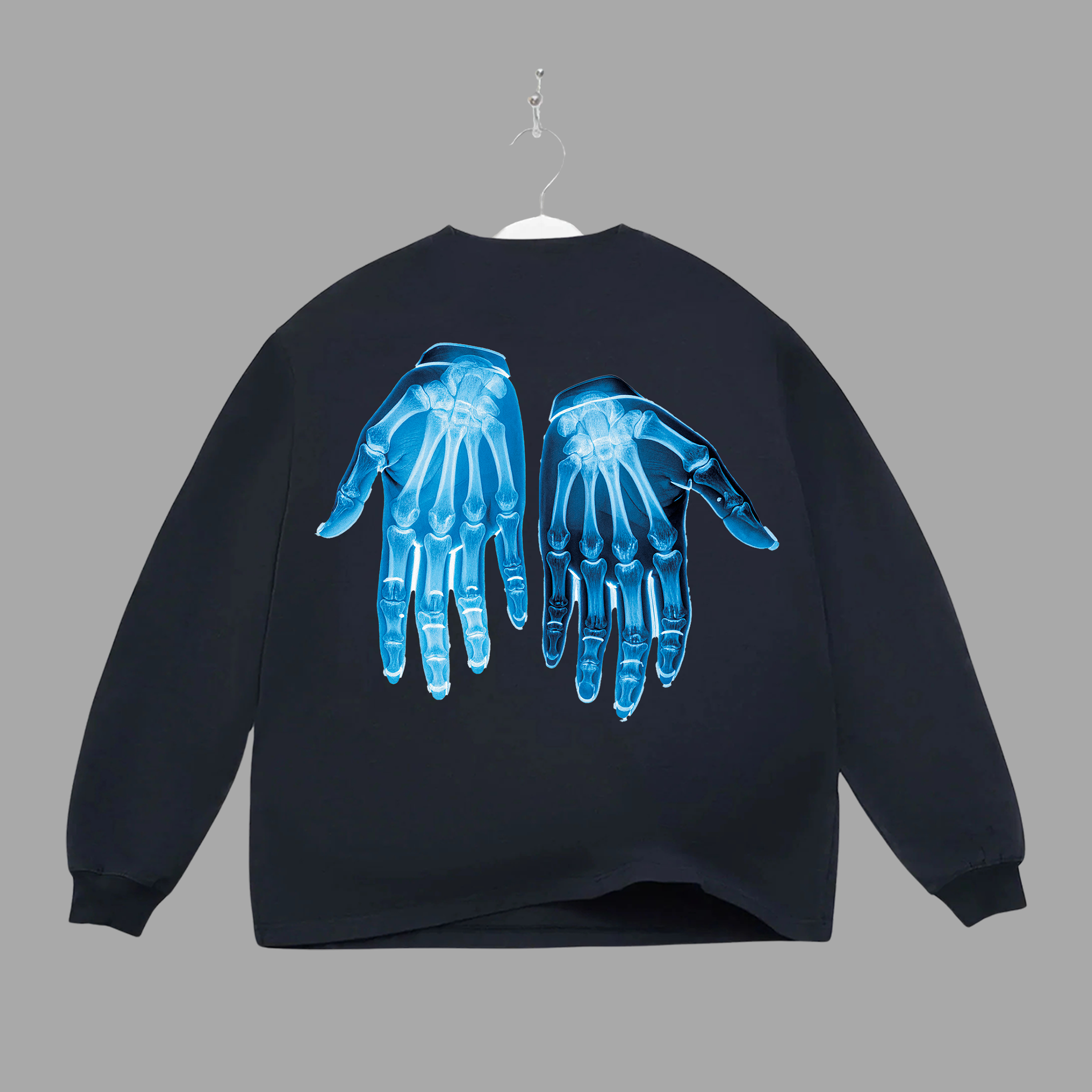 X-RAY HANDS - LONGSLEEVE "PREMIUM-BOX FIT"