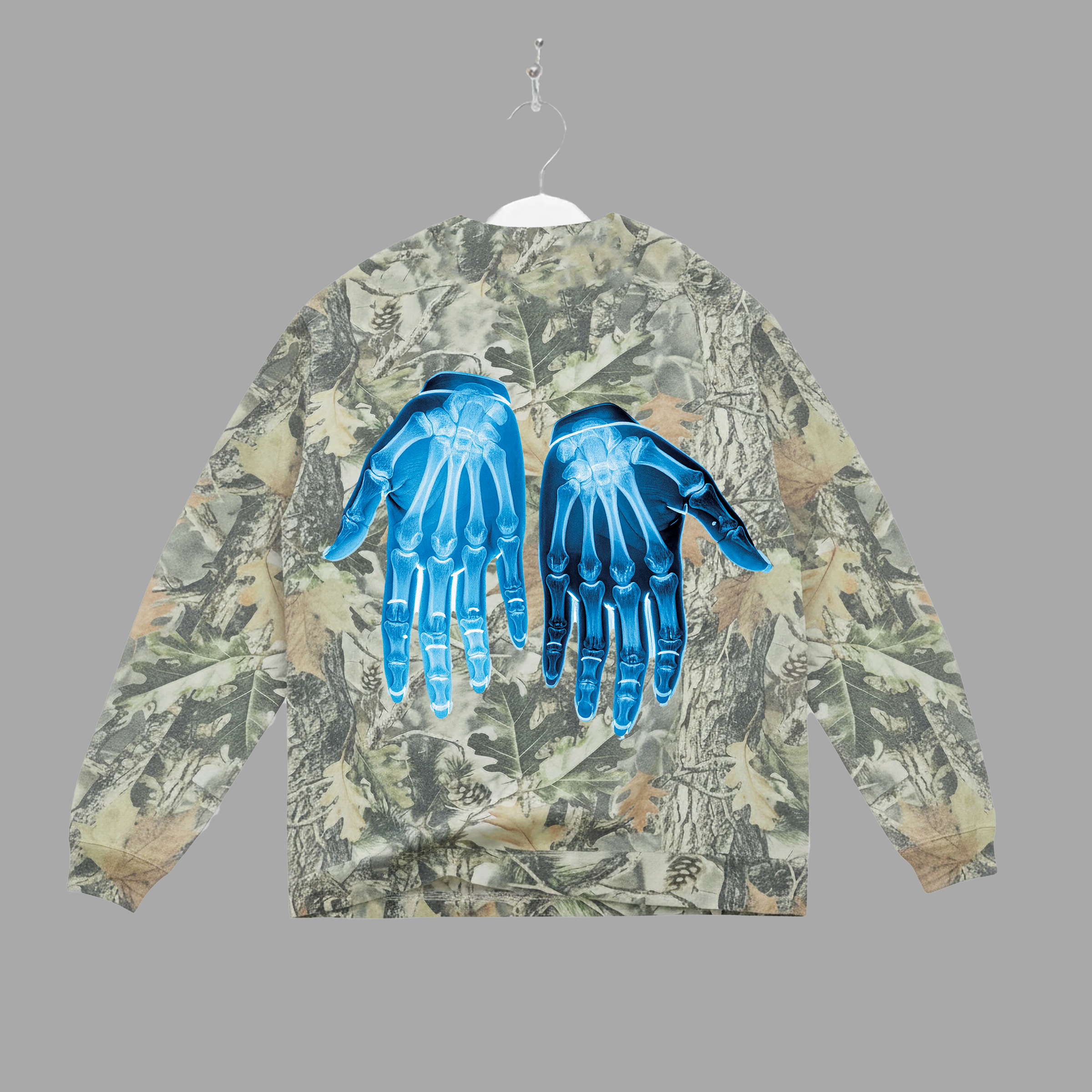 X-RAY HANDS - LONGSLEEVE "PREMIUM-BOX FIT"
