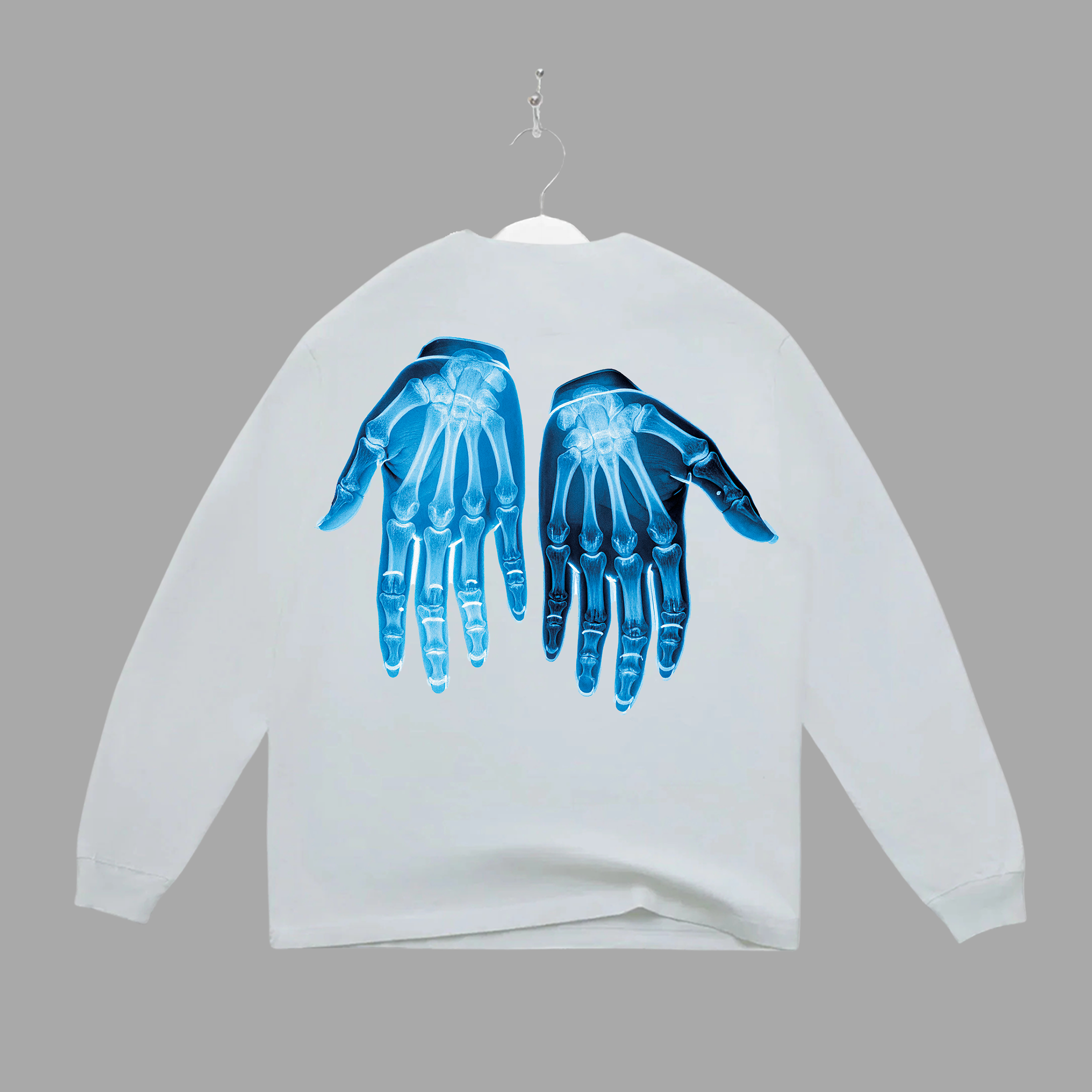 X-RAY HANDS - LONGSLEEVE "PREMIUM-BOX FIT"