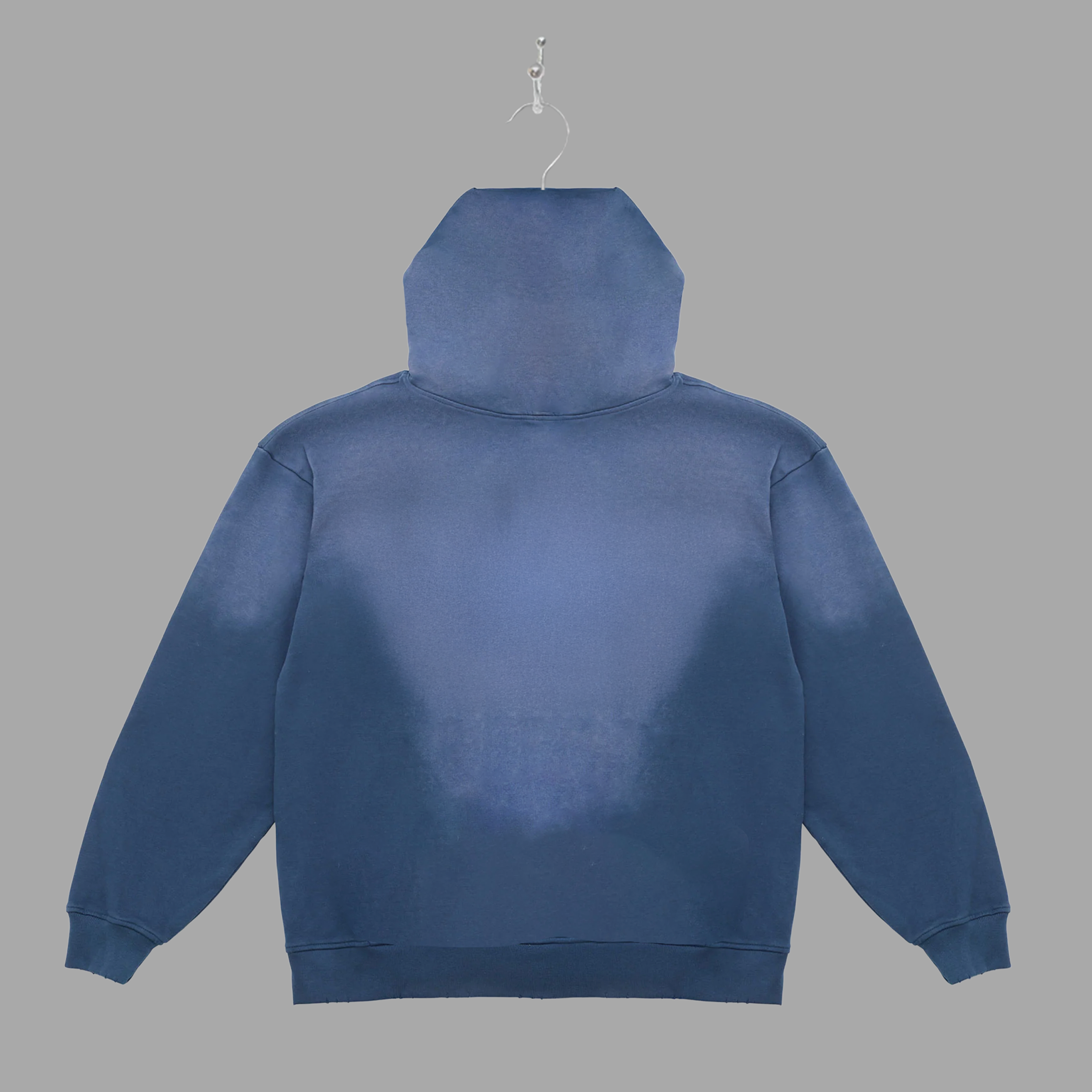 SNAKE - GREY - HOODIE - "PREMIUM-BOX FIT"