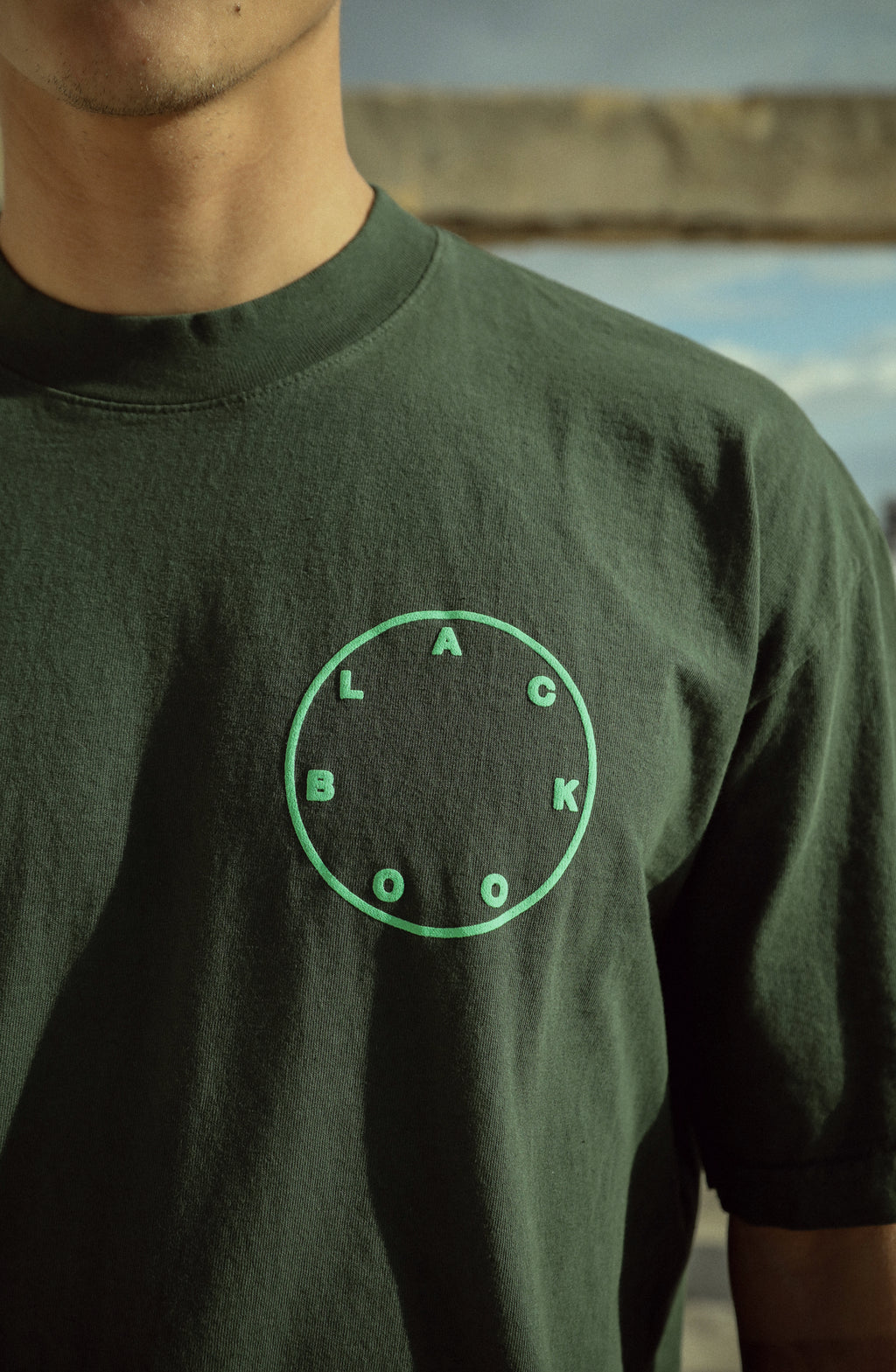 Green Circle Tee - "PREMIUM" OVERSIZED FIT