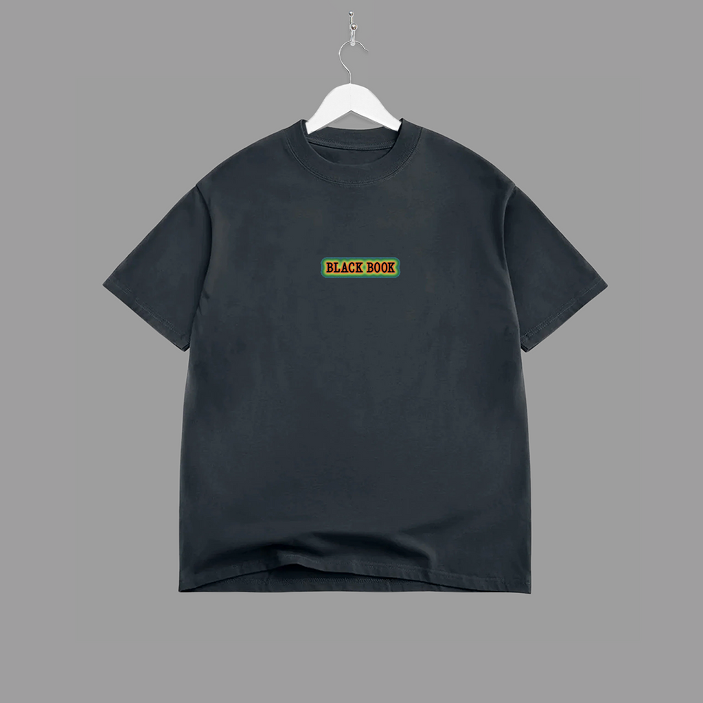 THERMAL HANDS TEE (VINTAGE BLACK) - "PREMIUM-BOX FIT"