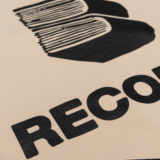 RECORDS HOODIE - TAN