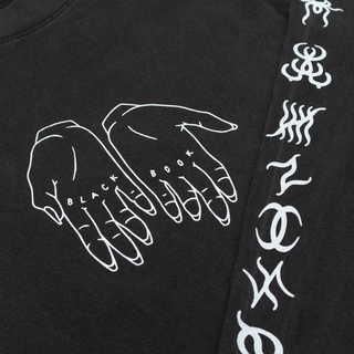 "PREMIUM" OVERSIZED Symbols Long Sleeve Tee