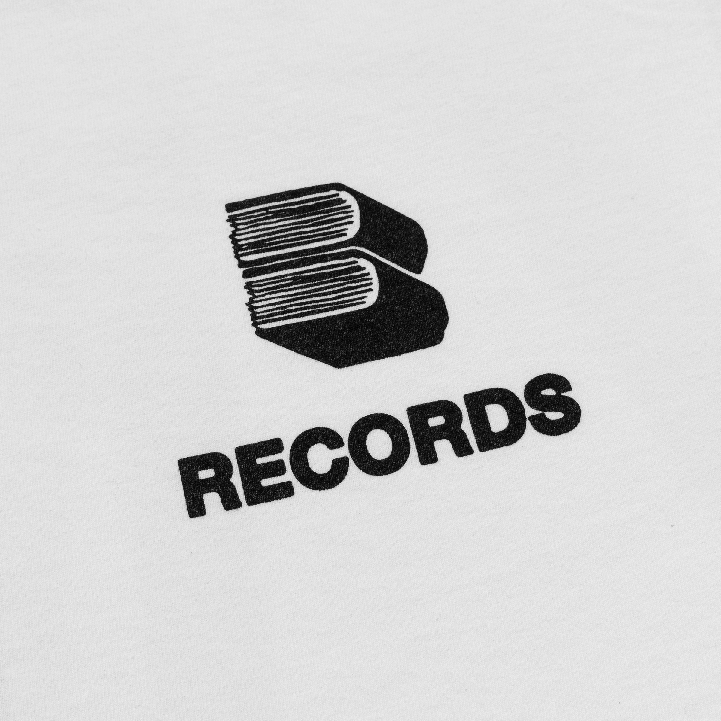 RECORDS BOOK TEE - BLACK/WHITE - "PREMIUM" OVERSIZED FIT